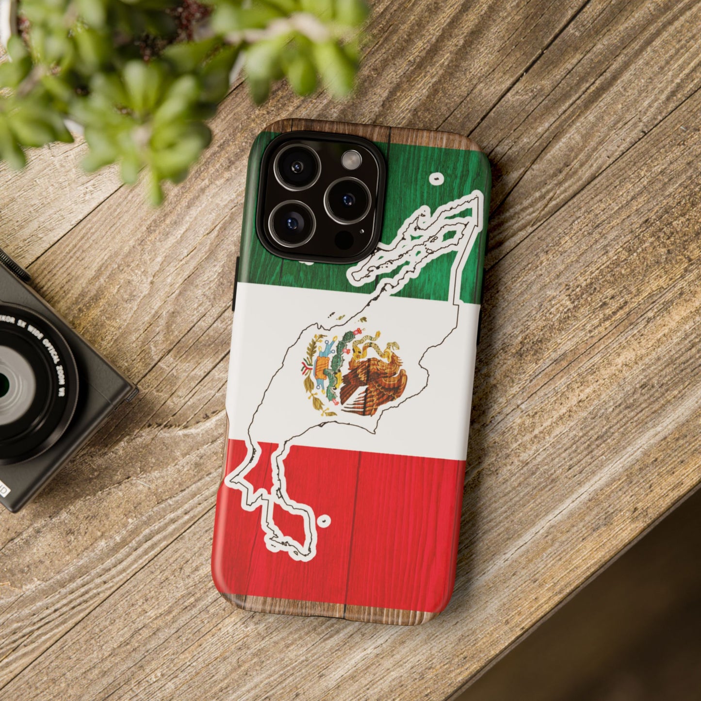 Phone Case, Mexican Flag Tough Case, Patriotic Mexico Phone Cover, Rugged Phone Protector, National Flag Phone Sleeve, Cinco de Mayo Gift
