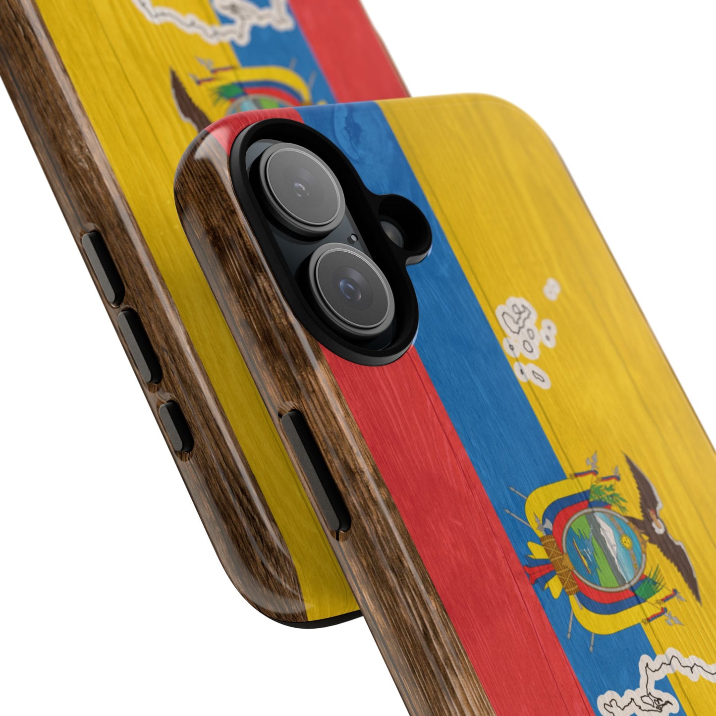 Ecuador Flag Phone Map Case Protective Tough Cover Flag of Ecuador Samsung Ecuadorian Pride Hard Plastic Back Ecuadorian Flag Cover