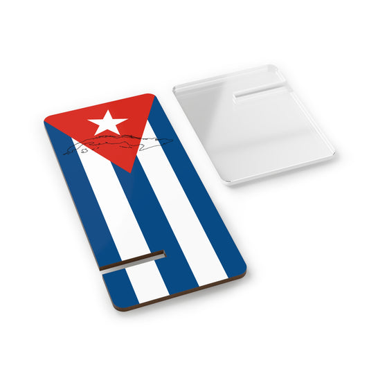 Phone Stand Cuban Flag & Map Design