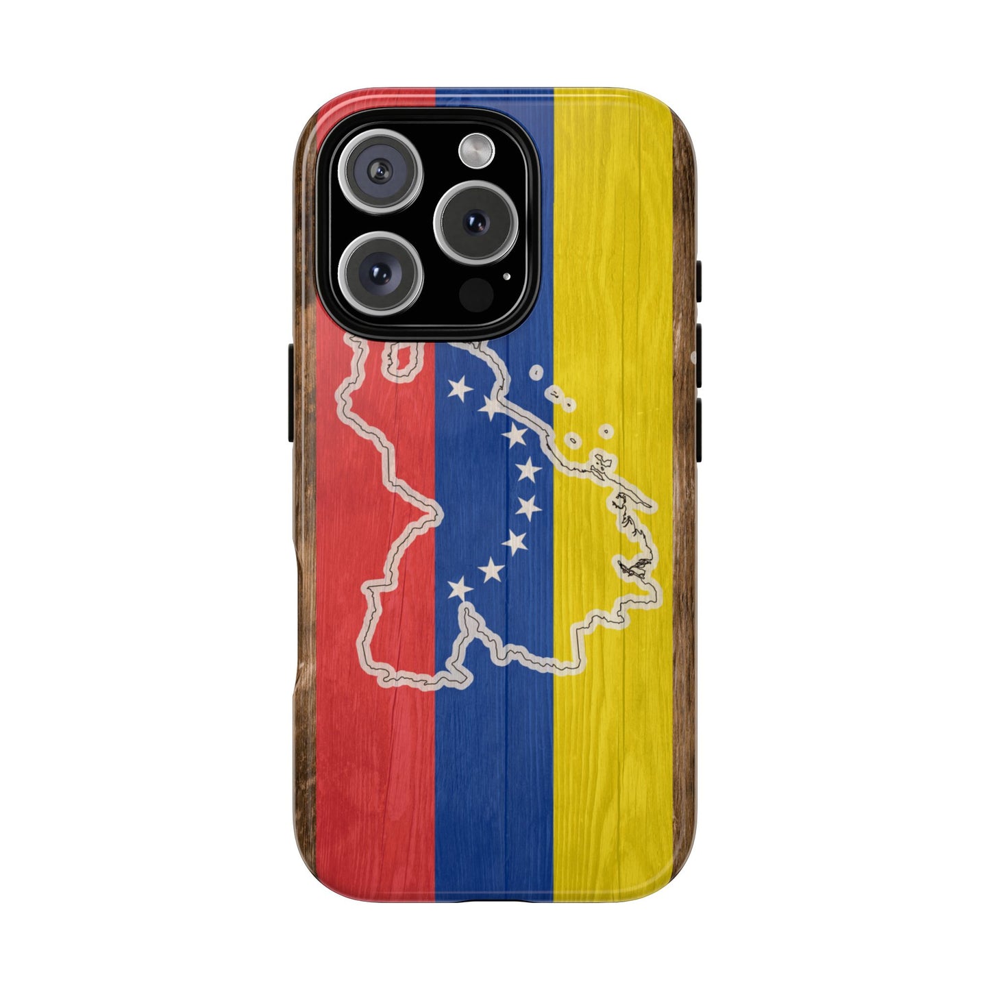 Venezuela Flag Phone Map Case Protective Tough Cover Flag of Venezuela Samsung Venezuelan Pride Hard Plastic Back Venezuela Map Cover