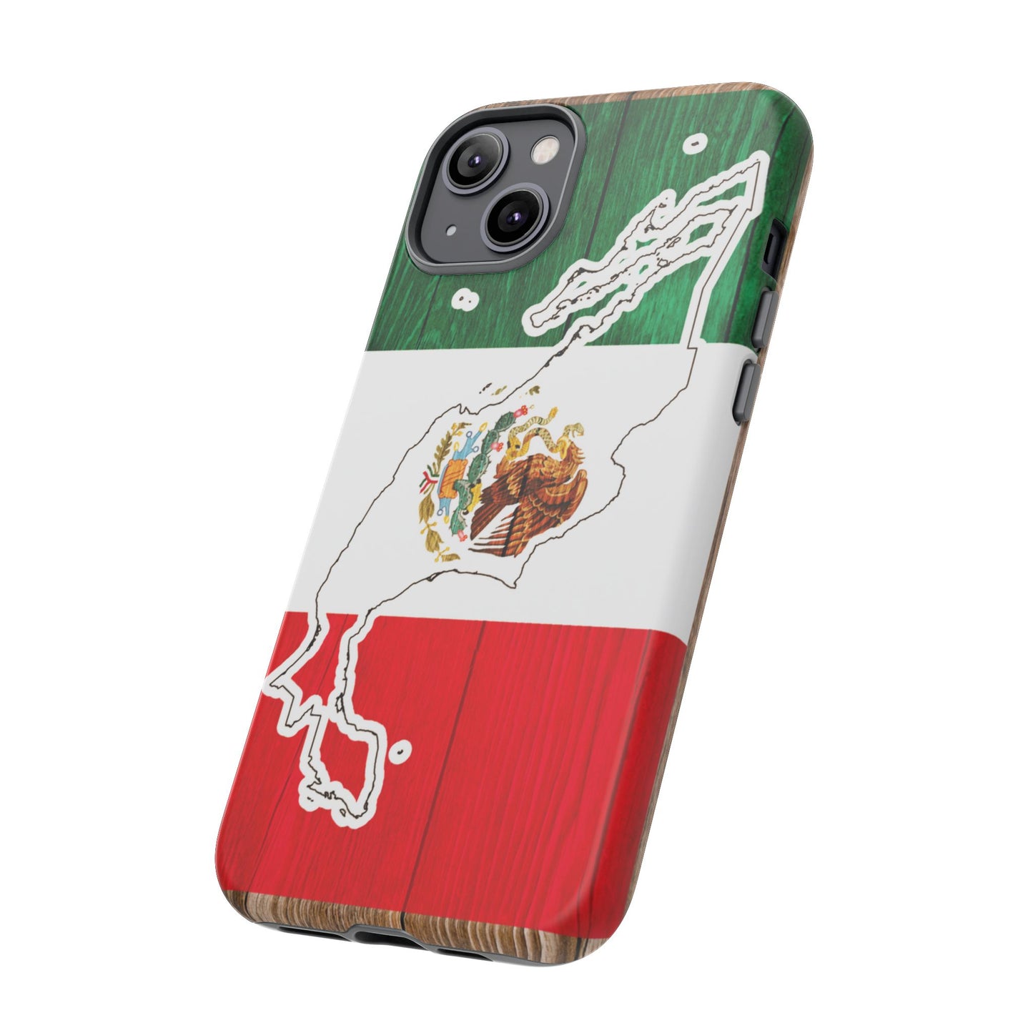 Phone Case, Mexican Flag Tough Case, Patriotic Mexico Phone Cover, Rugged Phone Protector, National Flag Phone Sleeve, Cinco de Mayo Gift