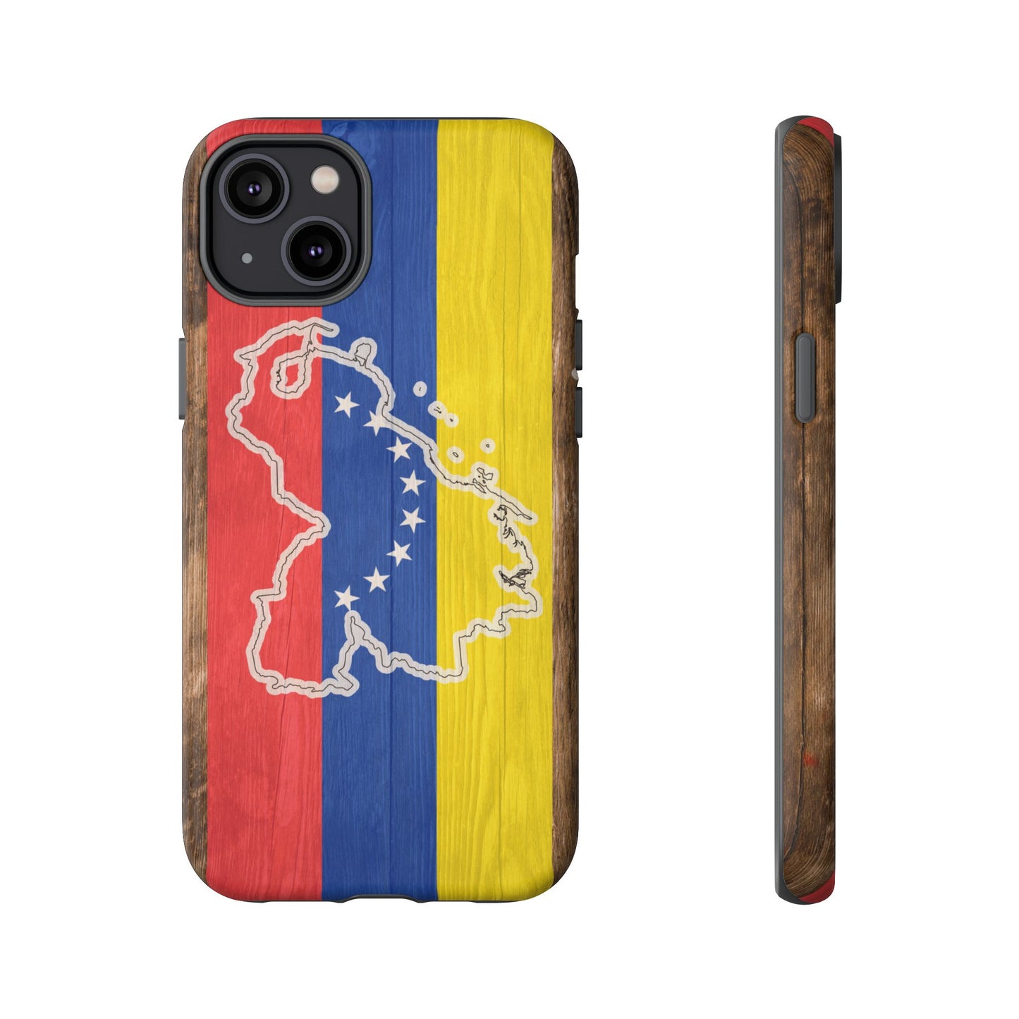 Venezuela Flag Phone Map Case Protective Tough Cover Flag of Venezuela Samsung Venezuelan Pride Hard Plastic Back Venezuela Map Cover