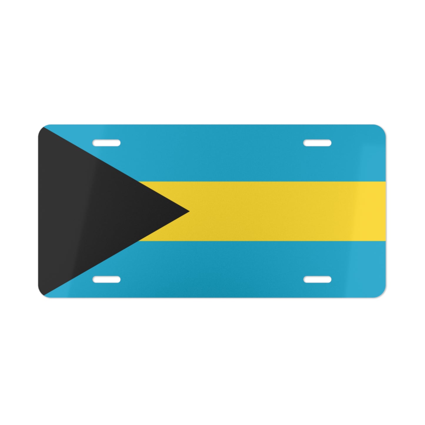 Bahamas Flag Vanity Plate Custom Car DR Gift Personalized Bahamas License Plate Accessory Car Enthusiasts Bahaman Pride
