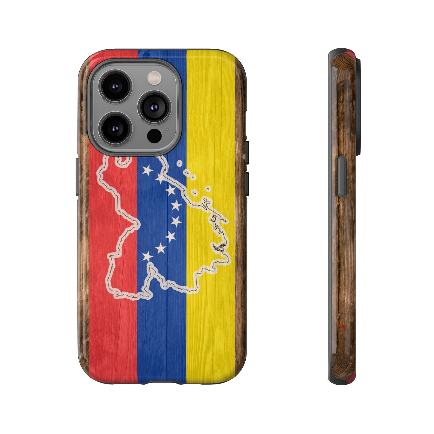 Venezuela Flag Phone Map Case Protective Tough Cover Flag of Venezuela Samsung Venezuelan Pride Hard Plastic Back Venezuela Map Cover
