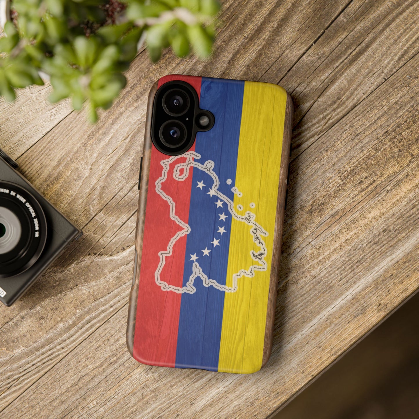 Venezuela Flag Phone Map Case Protective Tough Cover Flag of Venezuela Samsung Venezuelan Pride Hard Plastic Back Venezuela Map Cover