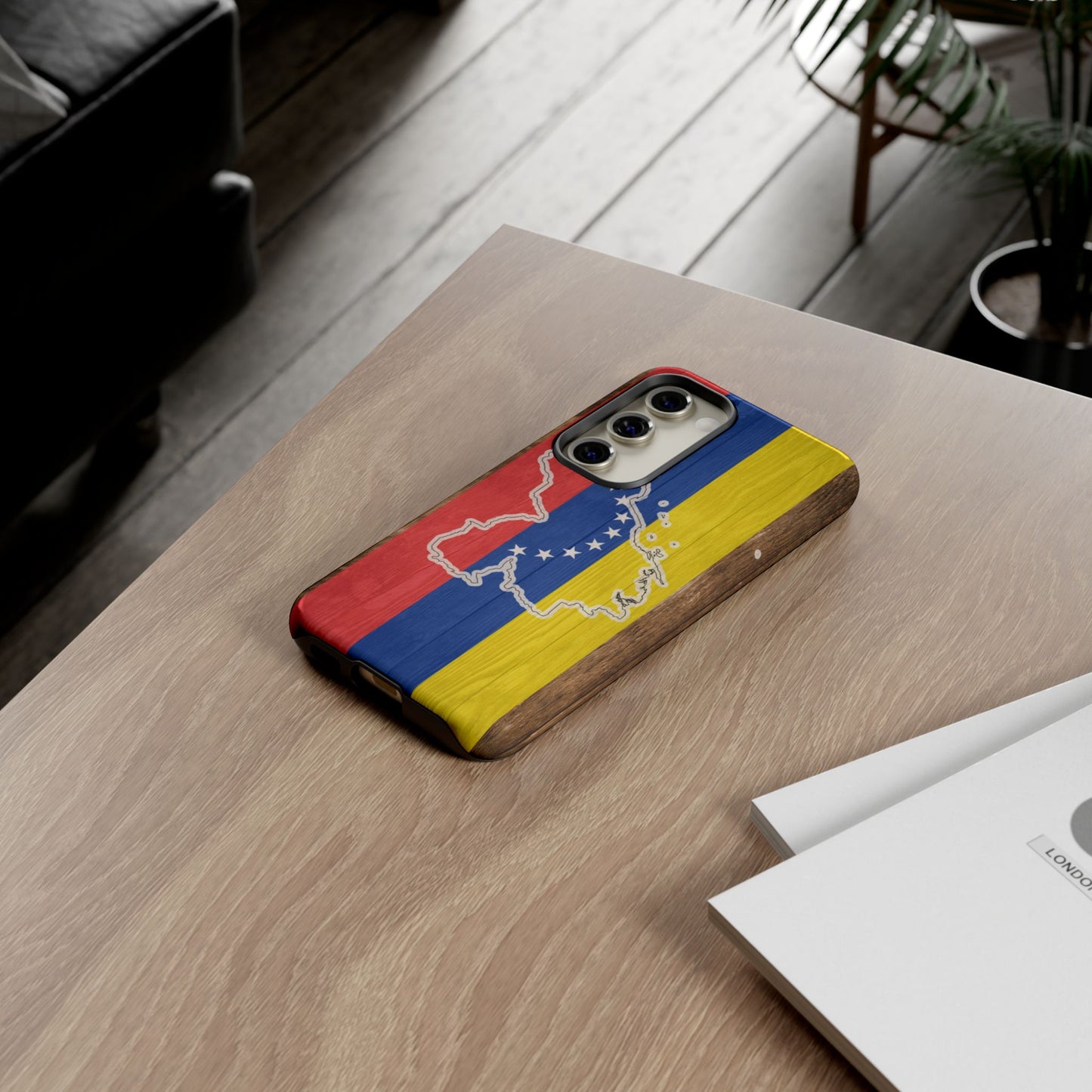 Venezuela Flag Phone Map Case Protective Tough Cover Flag of Venezuela Samsung Venezuelan Pride Hard Plastic Back Venezuela Map Cover