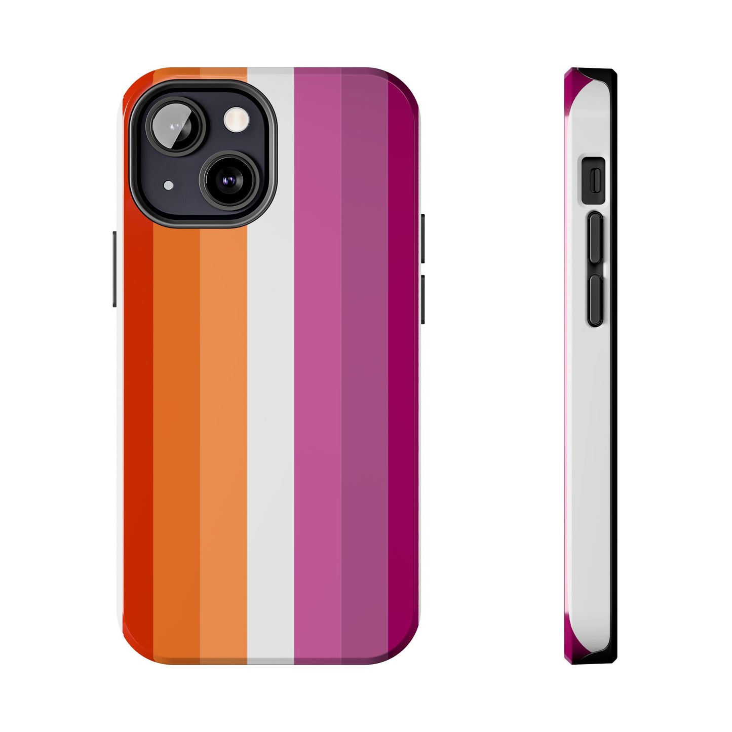 Lesbian Flag tough Impact-Resistant Phone Case