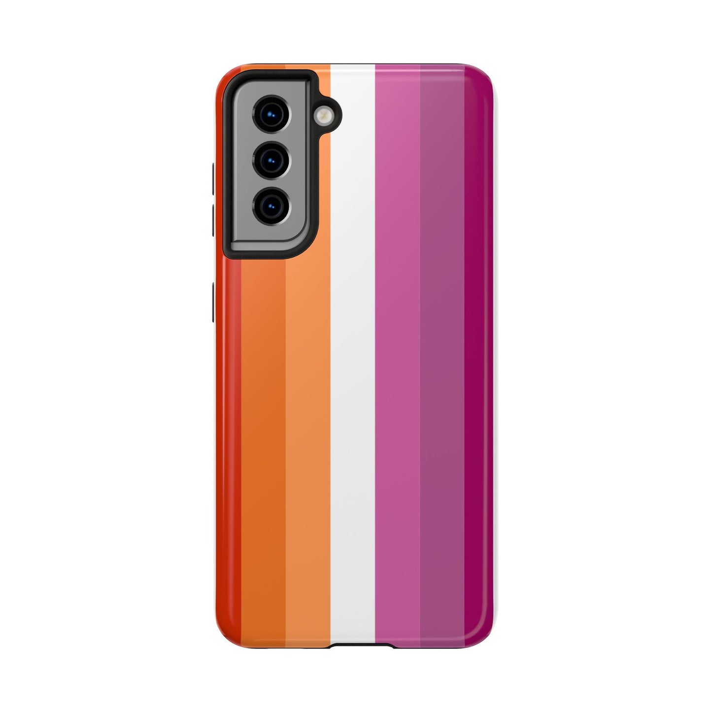 Lesbian Flag tough Impact-Resistant Phone Case