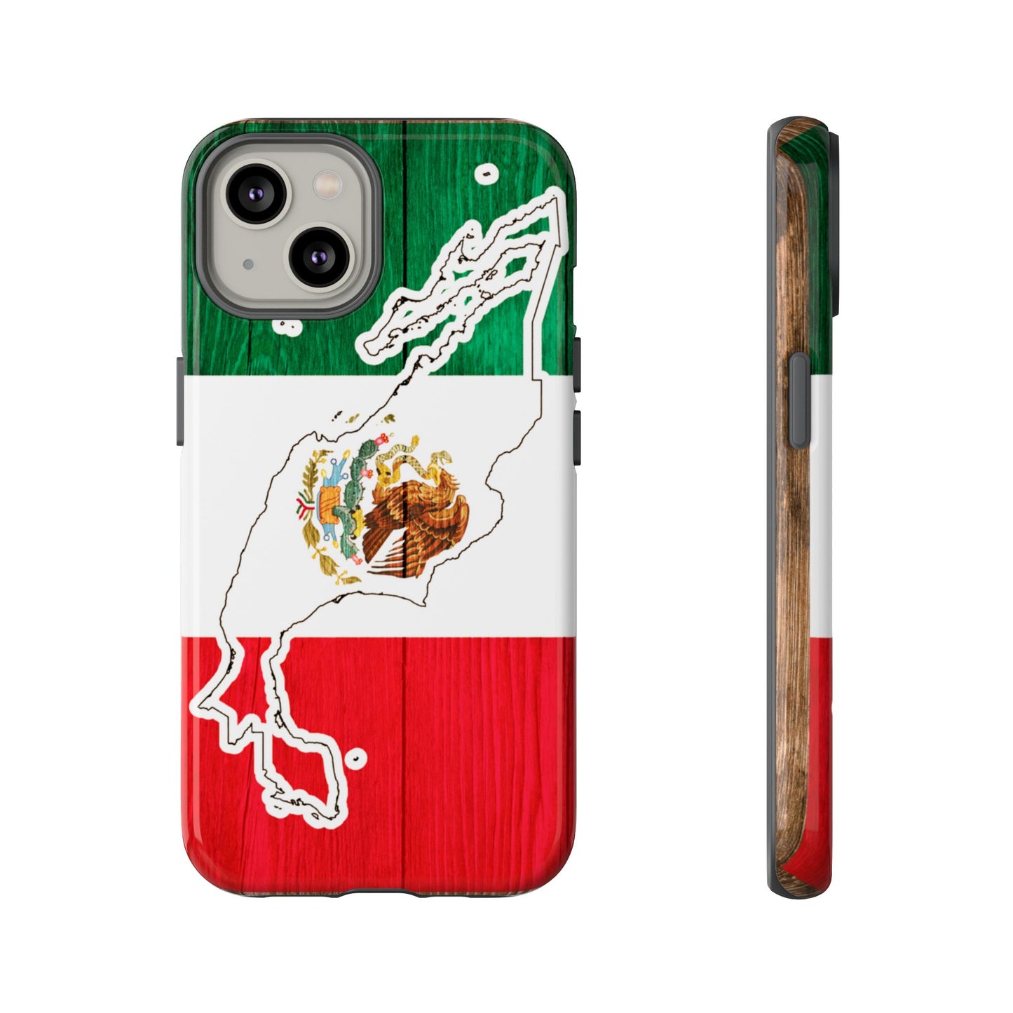 Phone Case, Mexican Flag Tough Case, Patriotic Mexico Phone Cover, Rugged Phone Protector, National Flag Phone Sleeve, Cinco de Mayo Gift