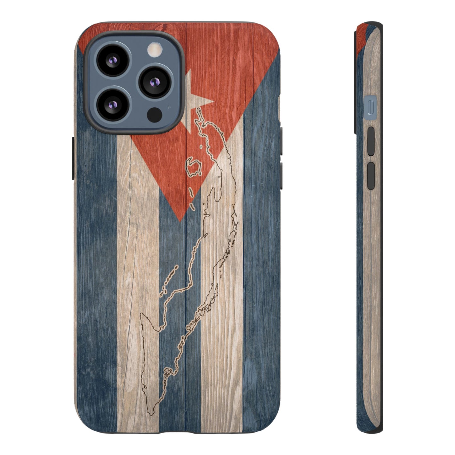 Phone Case Cuban Flag iPhone Case Protective Tough Cover Flag of Cuba Samsung Galaxy Cuban Pride Huawei P40 Lite Hard Plastic Back