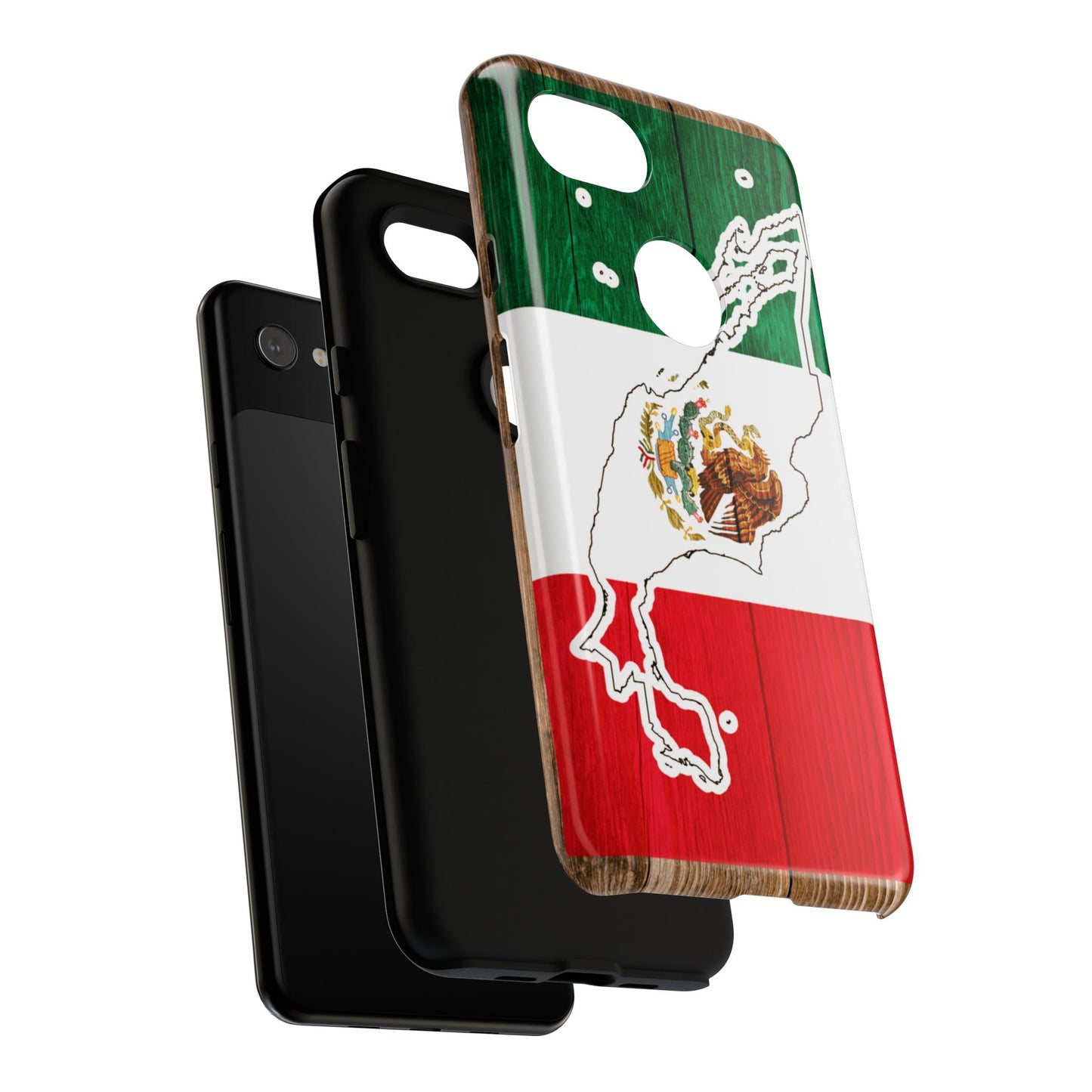 Phone Case, Mexican Flag Tough Case, Patriotic Mexico Phone Cover, Rugged Phone Protector, National Flag Phone Sleeve, Cinco de Mayo Gift