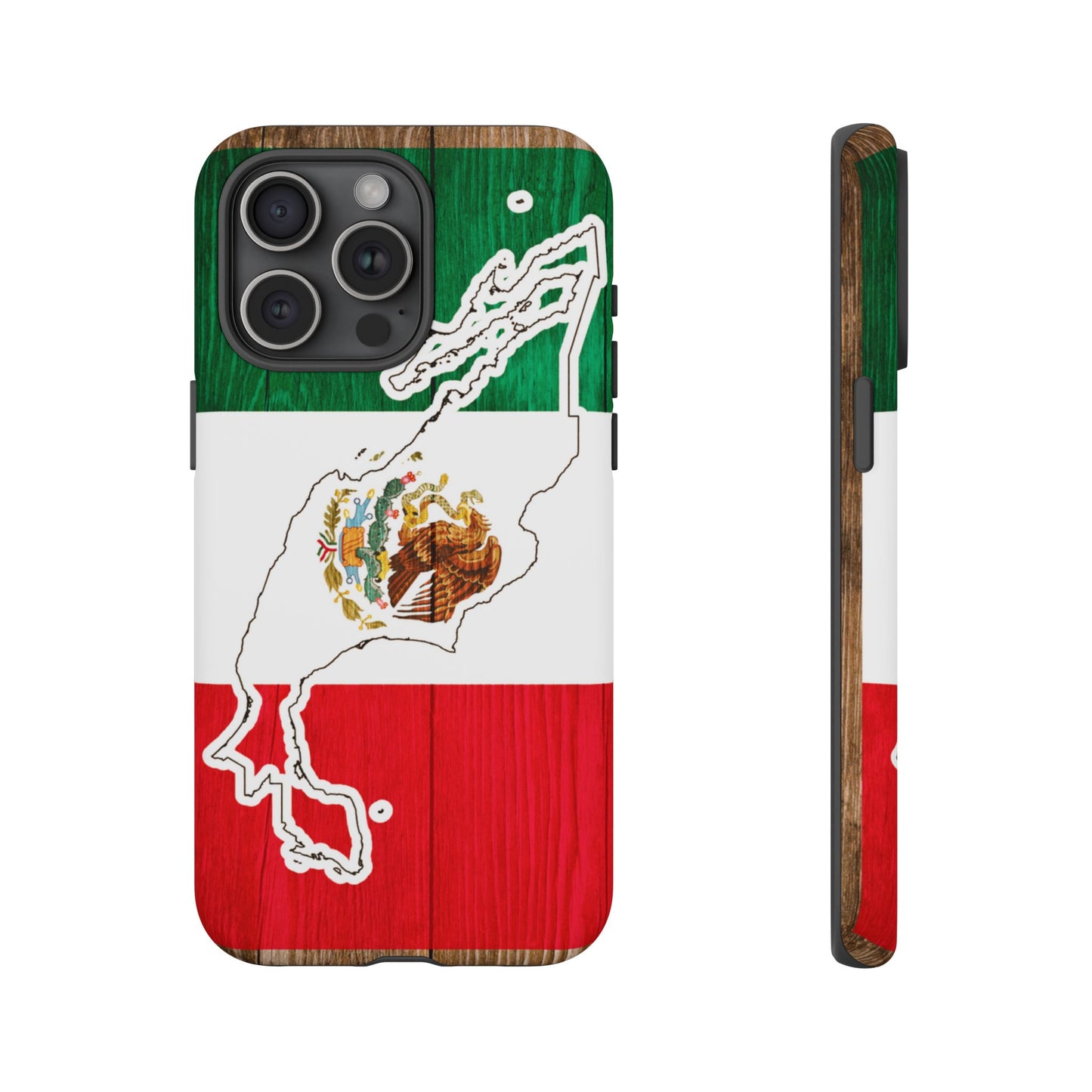 Phone Case, Mexican Flag Tough Case, Patriotic Mexico Phone Cover, Rugged Phone Protector, National Flag Phone Sleeve, Cinco de Mayo Gift