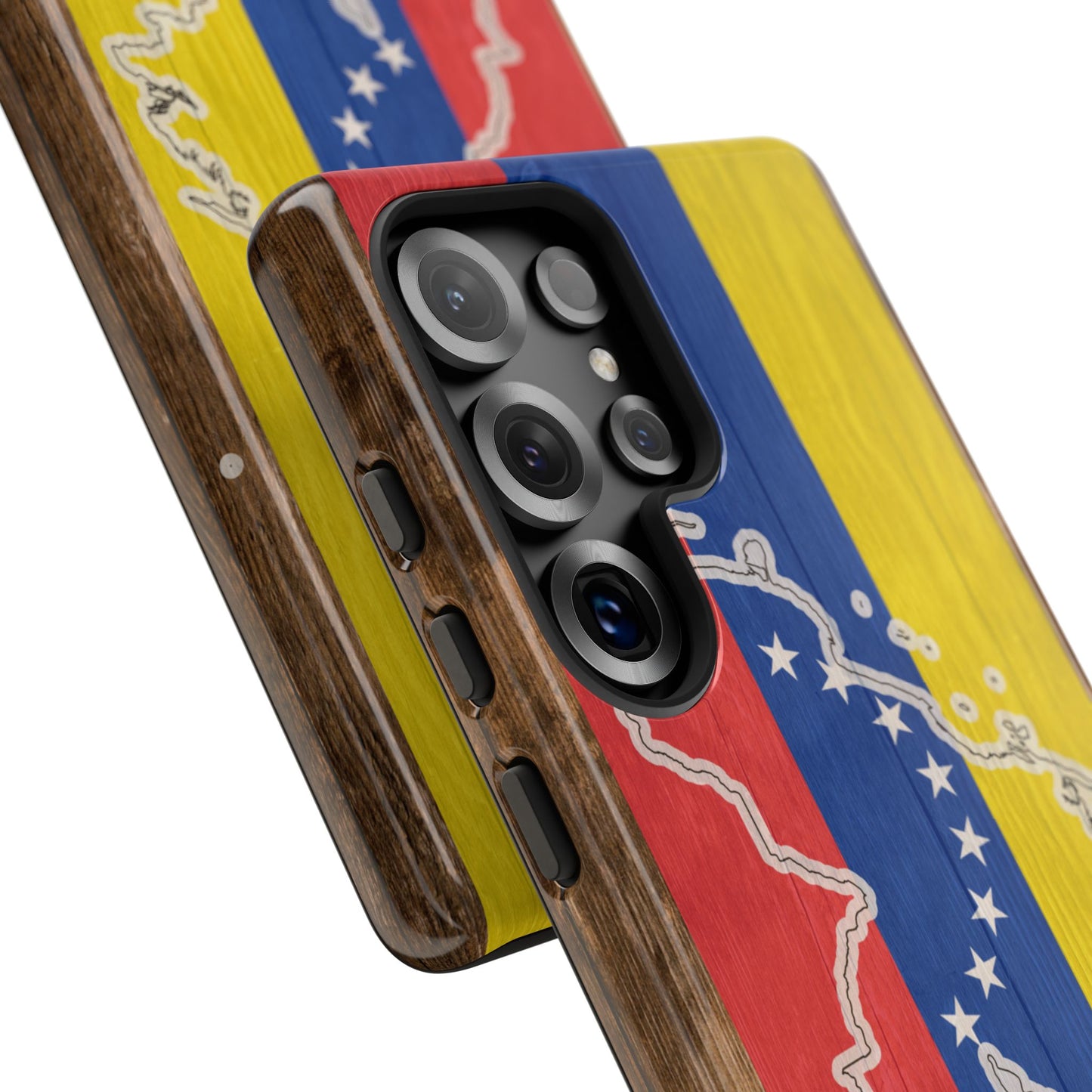 Venezuela Flag Phone Map Case Protective Tough Cover Flag of Venezuela Samsung Venezuelan Pride Hard Plastic Back Venezuela Map Cover