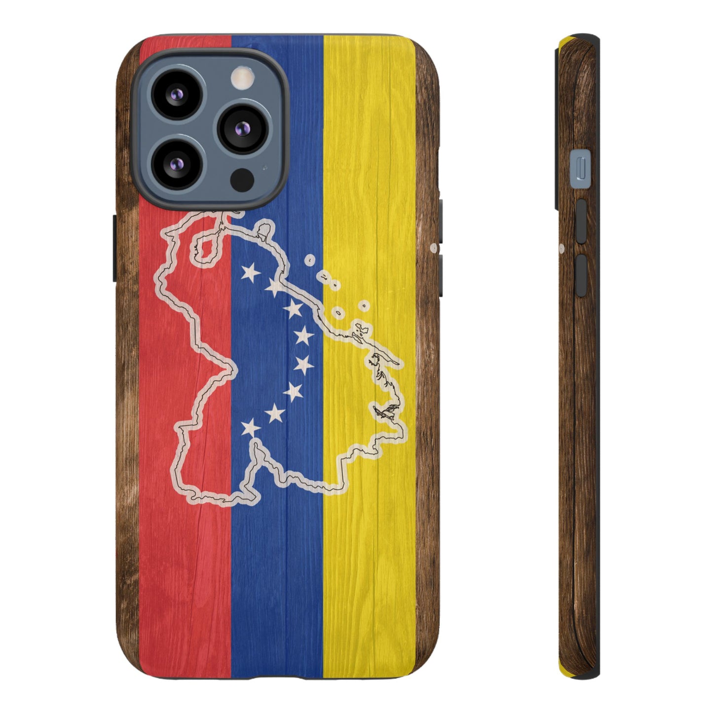 Venezuela Flag Phone Map Case Protective Tough Cover Flag of Venezuela Samsung Venezuelan Pride Hard Plastic Back Venezuela Map Cover