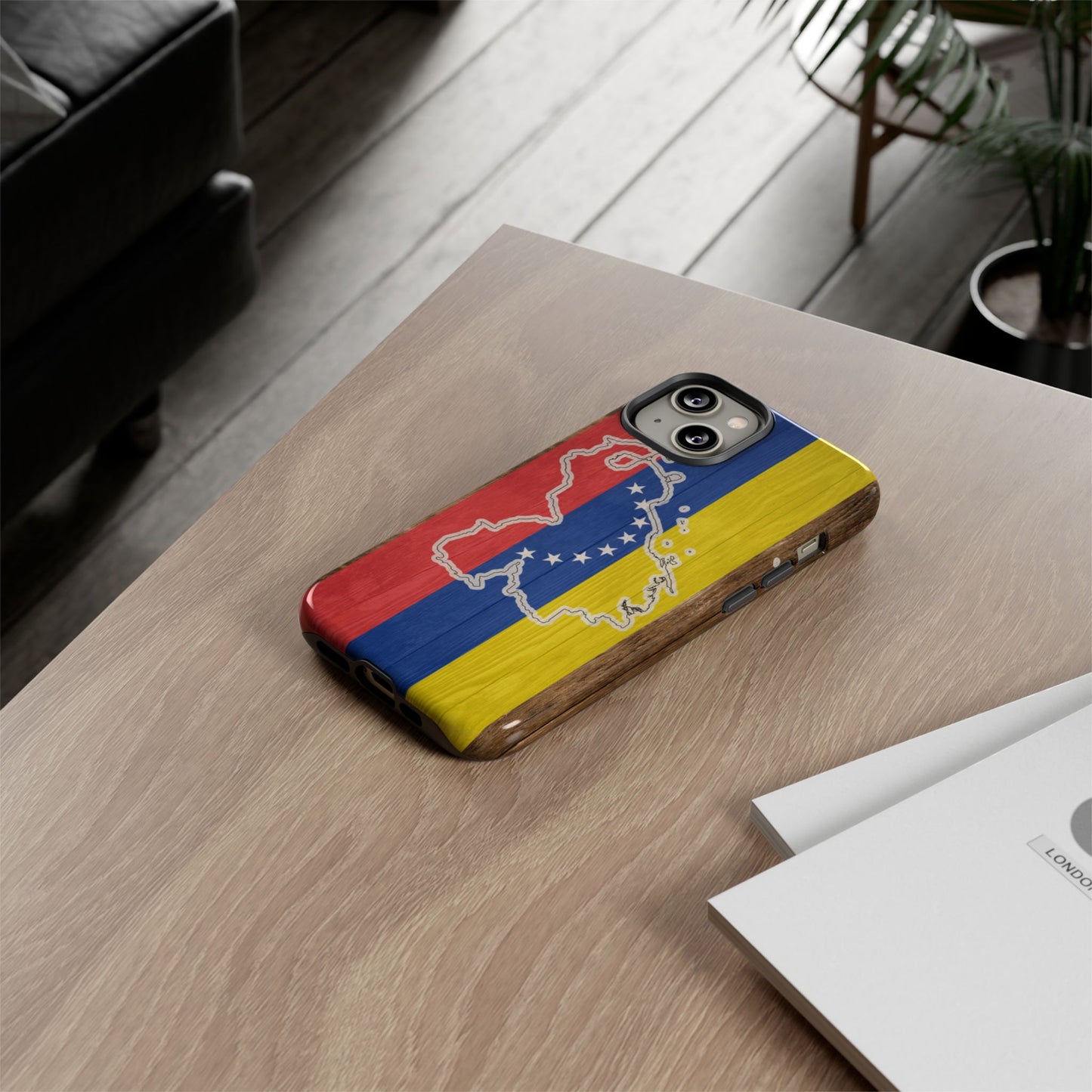 Venezuela Flag Phone Map Case Protective Tough Cover Flag of Venezuela Samsung Venezuelan Pride Hard Plastic Back Venezuela Map Cover