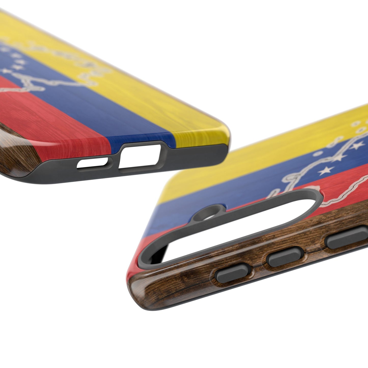 Venezuela Flag Phone Map Case Protective Tough Cover Flag of Venezuela Samsung Venezuelan Pride Hard Plastic Back Venezuela Map Cover