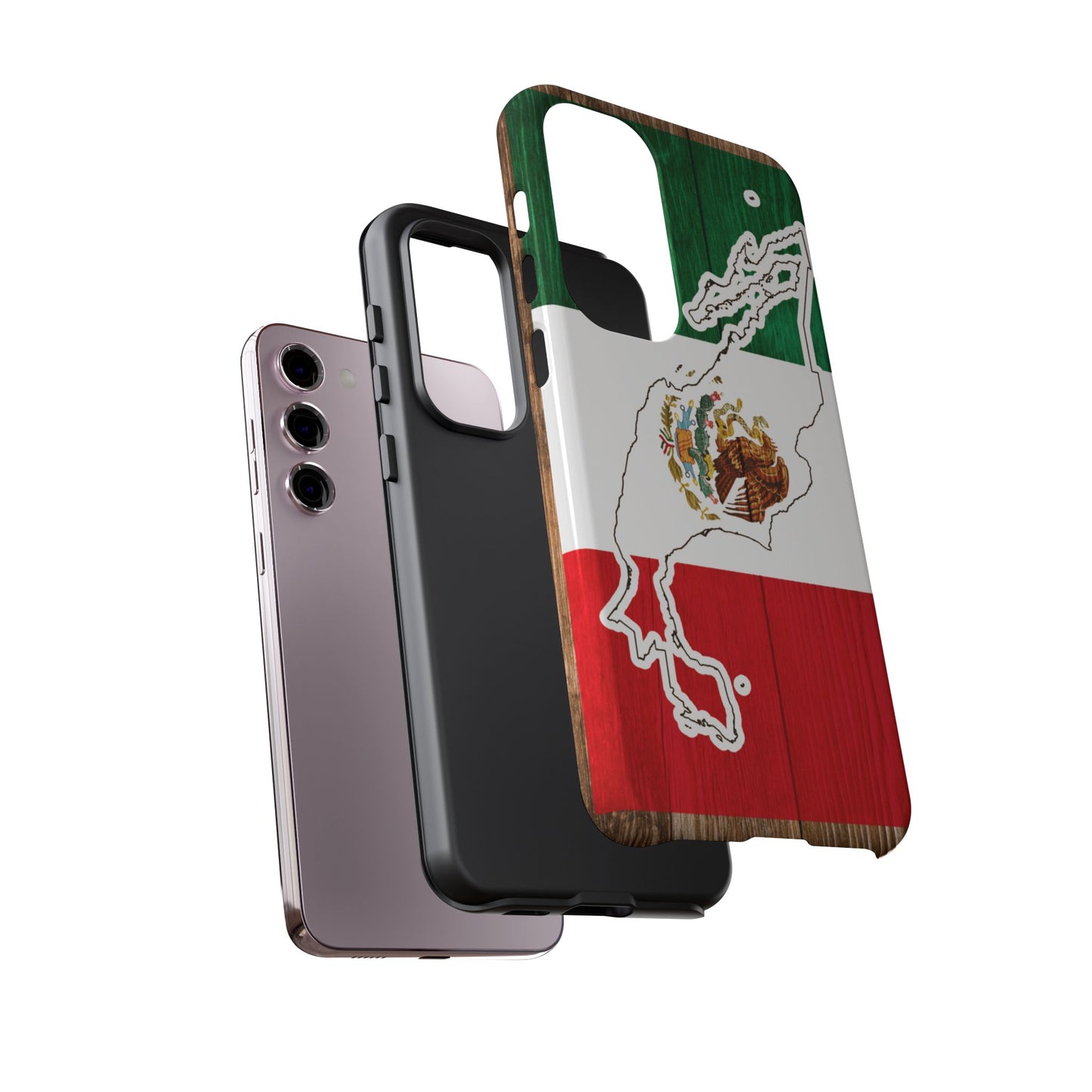 Phone Case, Mexican Flag Tough Case, Patriotic Mexico Phone Cover, Rugged Phone Protector, National Flag Phone Sleeve, Cinco de Mayo Gift