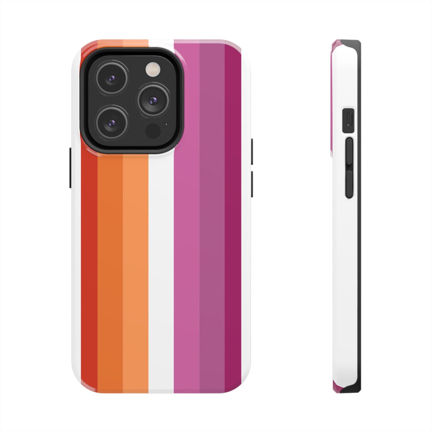 Lesbian Flag tough Impact-Resistant Phone Case