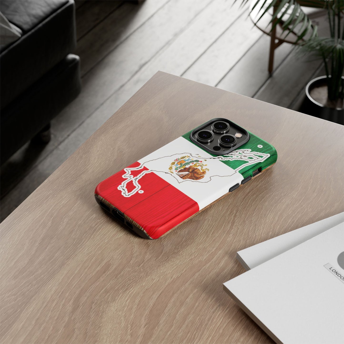 Phone Case, Mexican Flag Tough Case, Patriotic Mexico Phone Cover, Rugged Phone Protector, National Flag Phone Sleeve, Cinco de Mayo Gift