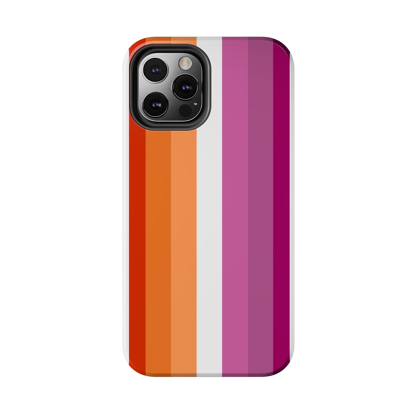 Lesbian Flag tough Impact-Resistant Phone Case