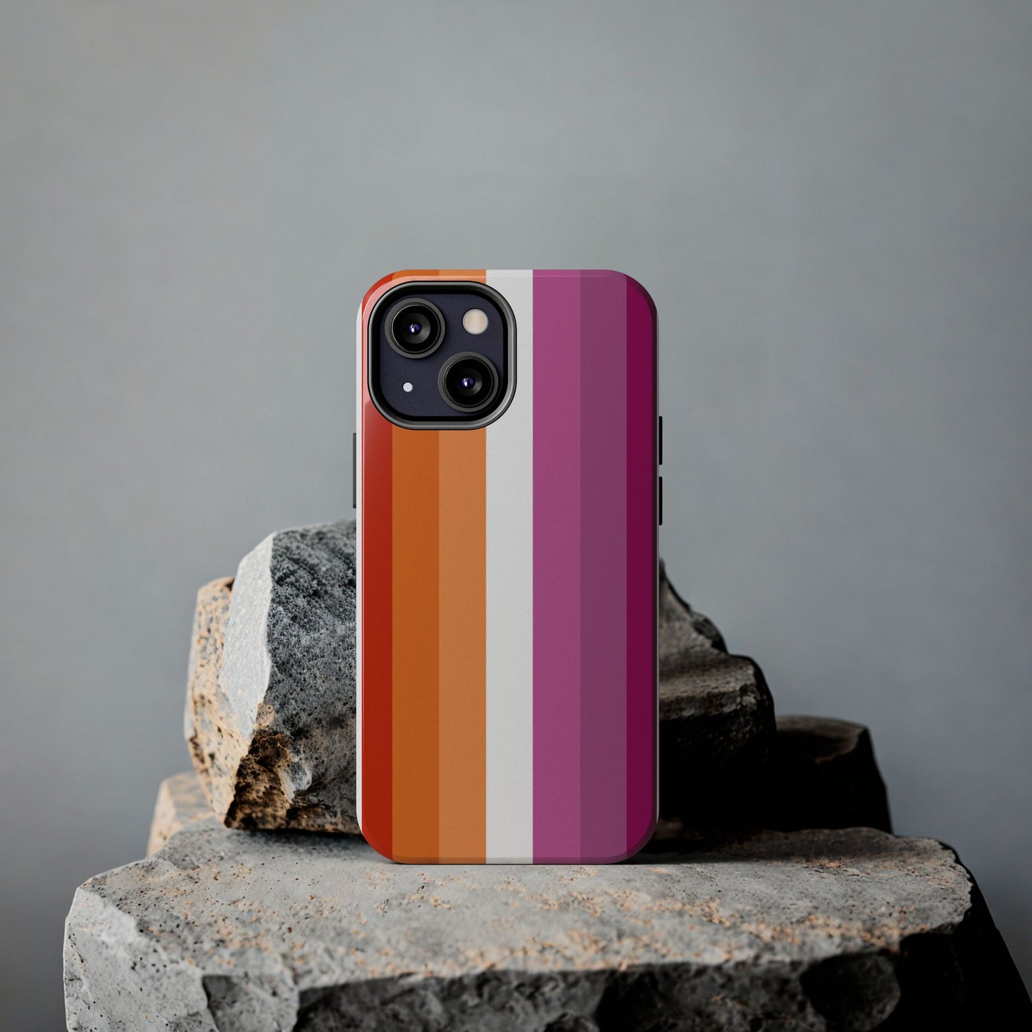 Lesbian Flag tough Impact-Resistant Phone Case