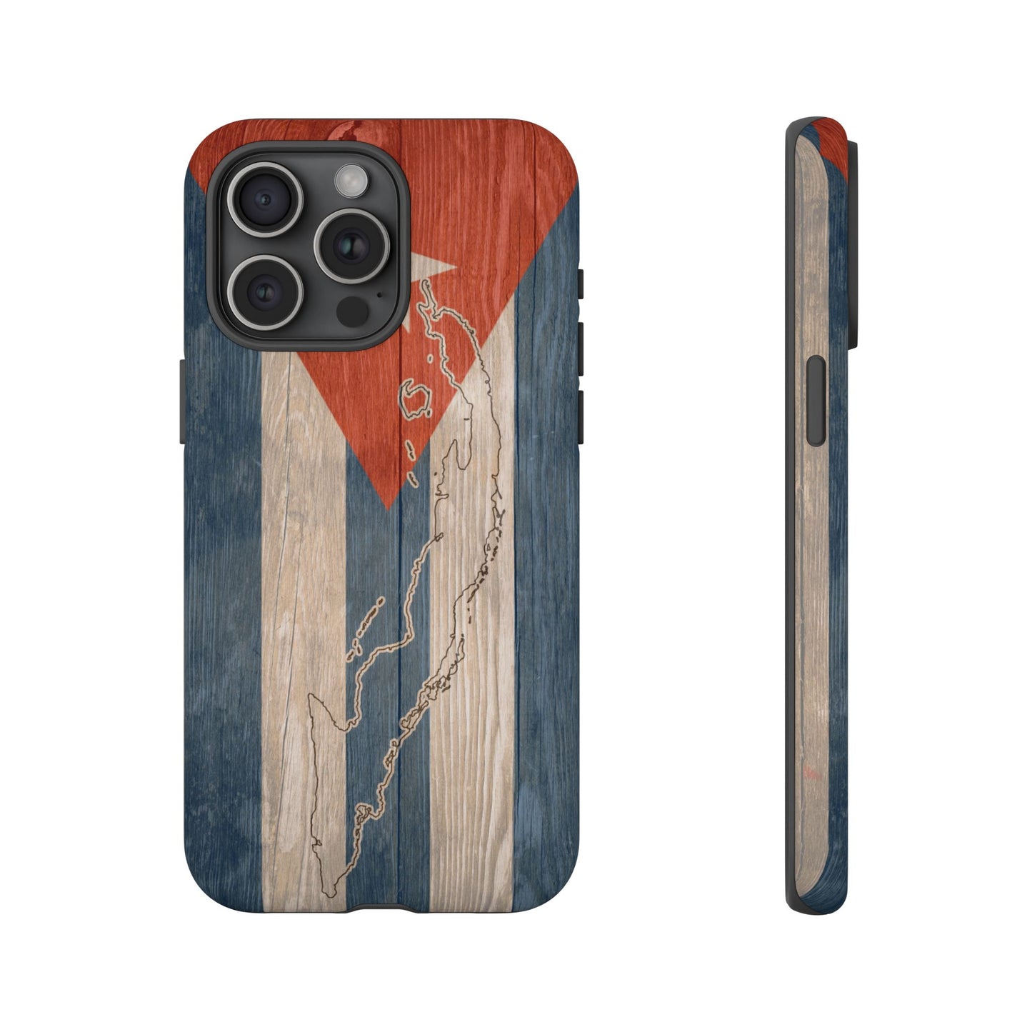 Phone Case Cuban Flag iPhone Case Protective Tough Cover Flag of Cuba Samsung Galaxy Cuban Pride Huawei P40 Lite Hard Plastic Back