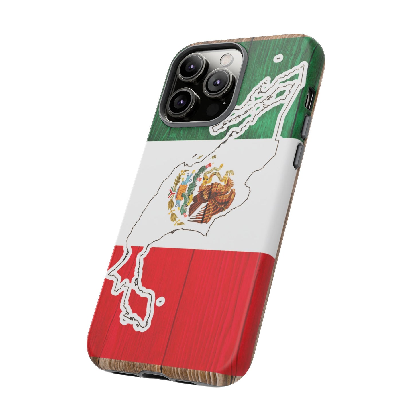Phone Case, Mexican Flag Tough Case, Patriotic Mexico Phone Cover, Rugged Phone Protector, National Flag Phone Sleeve, Cinco de Mayo Gift