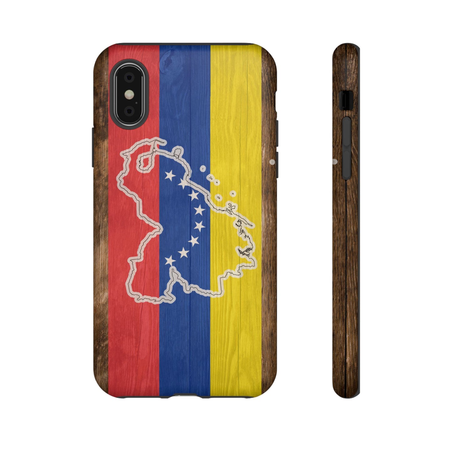 Venezuela Flag Phone Map Case Protective Tough Cover Flag of Venezuela Samsung Venezuelan Pride Hard Plastic Back Venezuela Map Cover