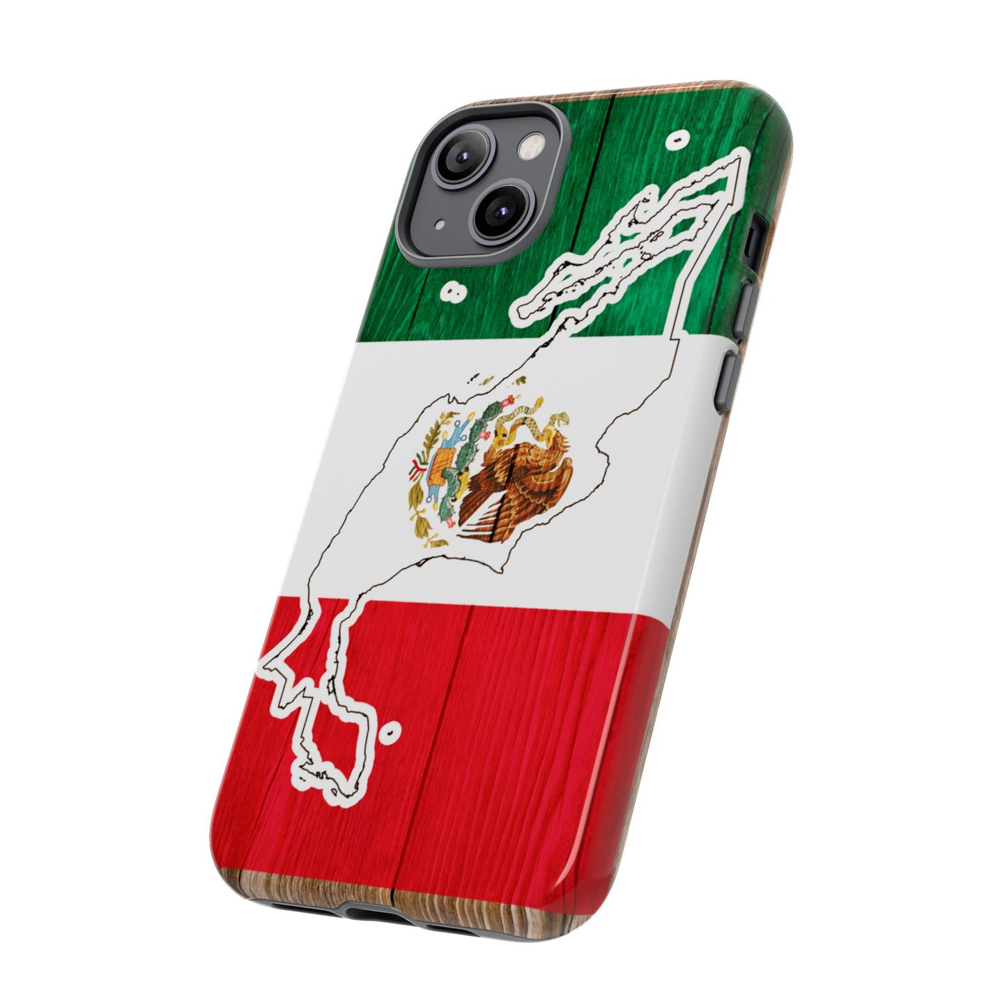 Phone Case, Mexican Flag Tough Case, Patriotic Mexico Phone Cover, Rugged Phone Protector, National Flag Phone Sleeve, Cinco de Mayo Gift