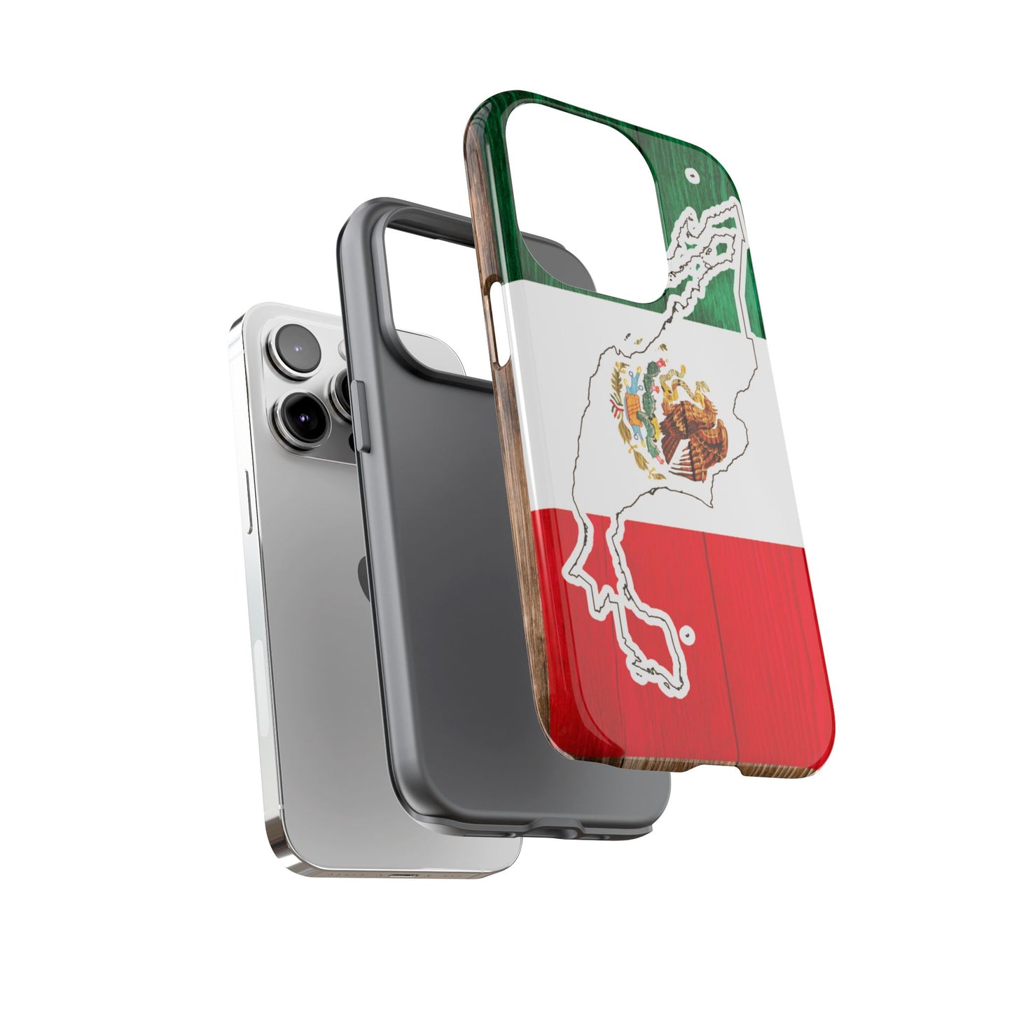 Phone Case, Mexican Flag Tough Case, Patriotic Mexico Phone Cover, Rugged Phone Protector, National Flag Phone Sleeve, Cinco de Mayo Gift