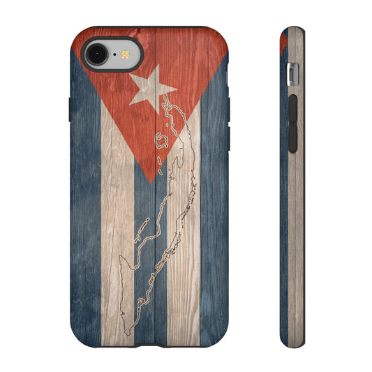 Phone Case Cuban Flag iPhone Case Protective Tough Cover Flag of Cuba Samsung Galaxy Cuban Pride Huawei P40 Lite Hard Plastic Back