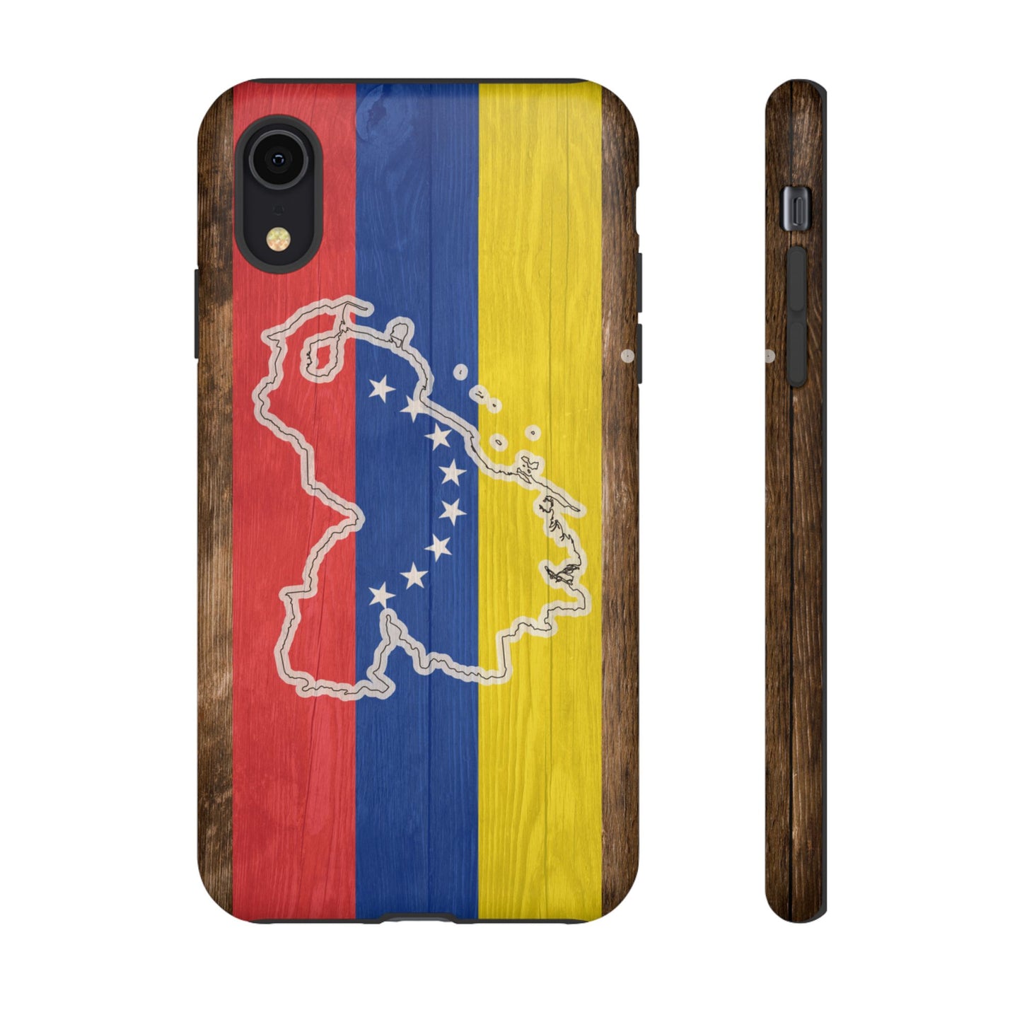 Venezuela Flag Phone Map Case Protective Tough Cover Flag of Venezuela Samsung Venezuelan Pride Hard Plastic Back Venezuela Map Cover