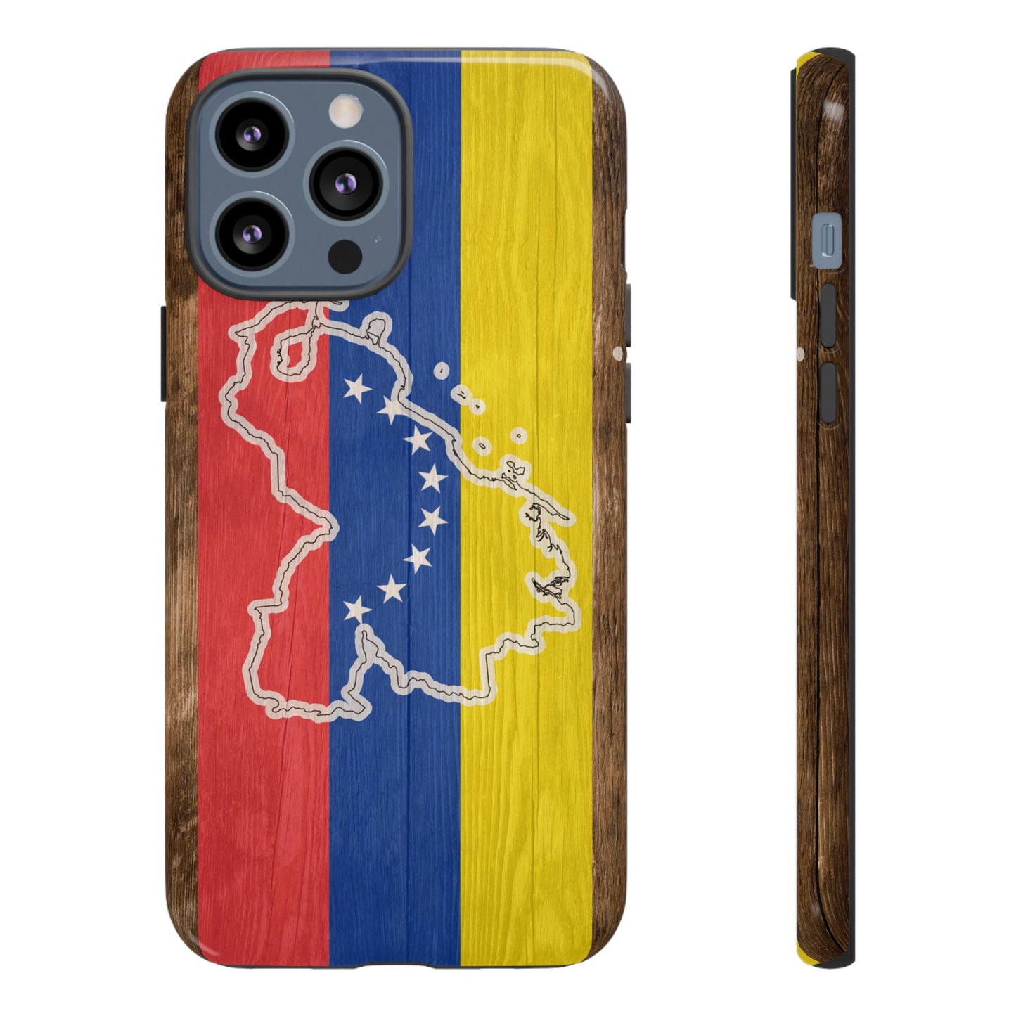 Venezuela Flag Phone Map Case Protective Tough Cover Flag of Venezuela Samsung Venezuelan Pride Hard Plastic Back Venezuela Map Cover