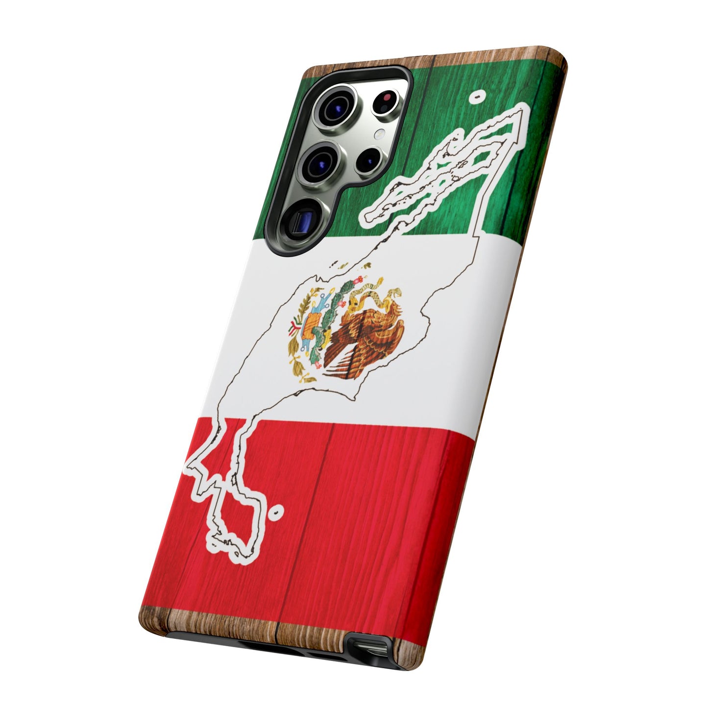 Phone Case, Mexican Flag Tough Case, Patriotic Mexico Phone Cover, Rugged Phone Protector, National Flag Phone Sleeve, Cinco de Mayo Gift
