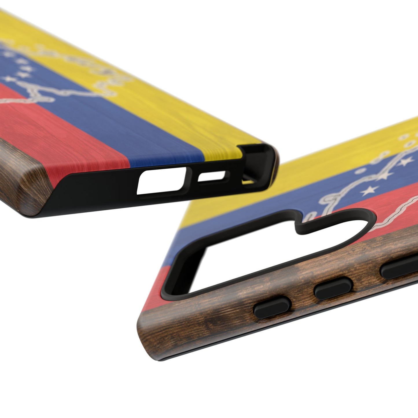 Venezuela Flag Phone Map Case Protective Tough Cover Flag of Venezuela Samsung Venezuelan Pride Hard Plastic Back Venezuela Map Cover