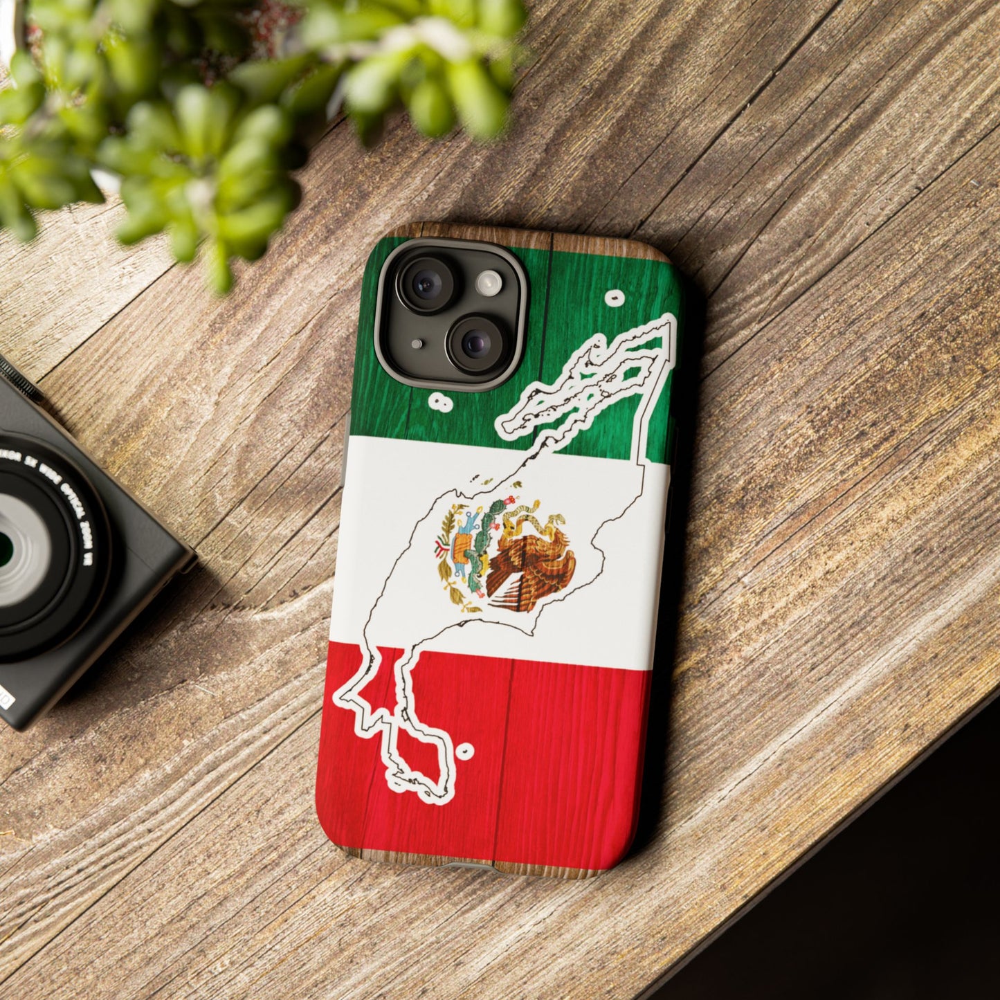 Phone Case, Mexican Flag Tough Case, Patriotic Mexico Phone Cover, Rugged Phone Protector, National Flag Phone Sleeve, Cinco de Mayo Gift