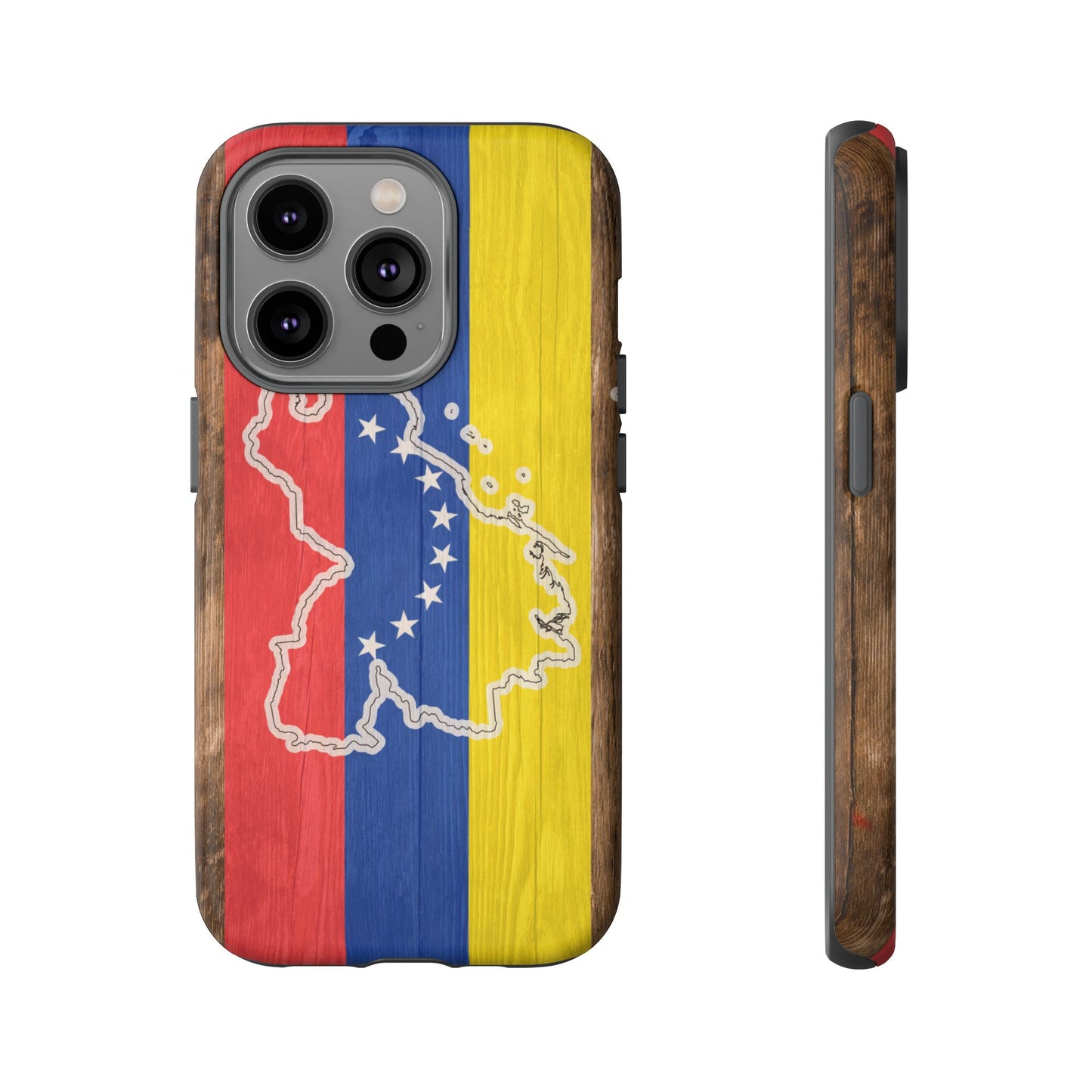 Venezuela Flag Phone Map Case Protective Tough Cover Flag of Venezuela Samsung Venezuelan Pride Hard Plastic Back Venezuela Map Cover