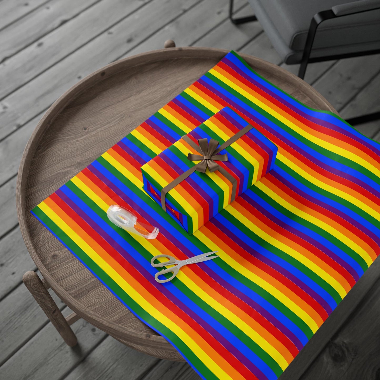 Rainbow Flag wrapping Paper Decor Gay Flag - Pride Inclusive Gift Gay Pride Flags Rainbow Gift Decor Gay Gift