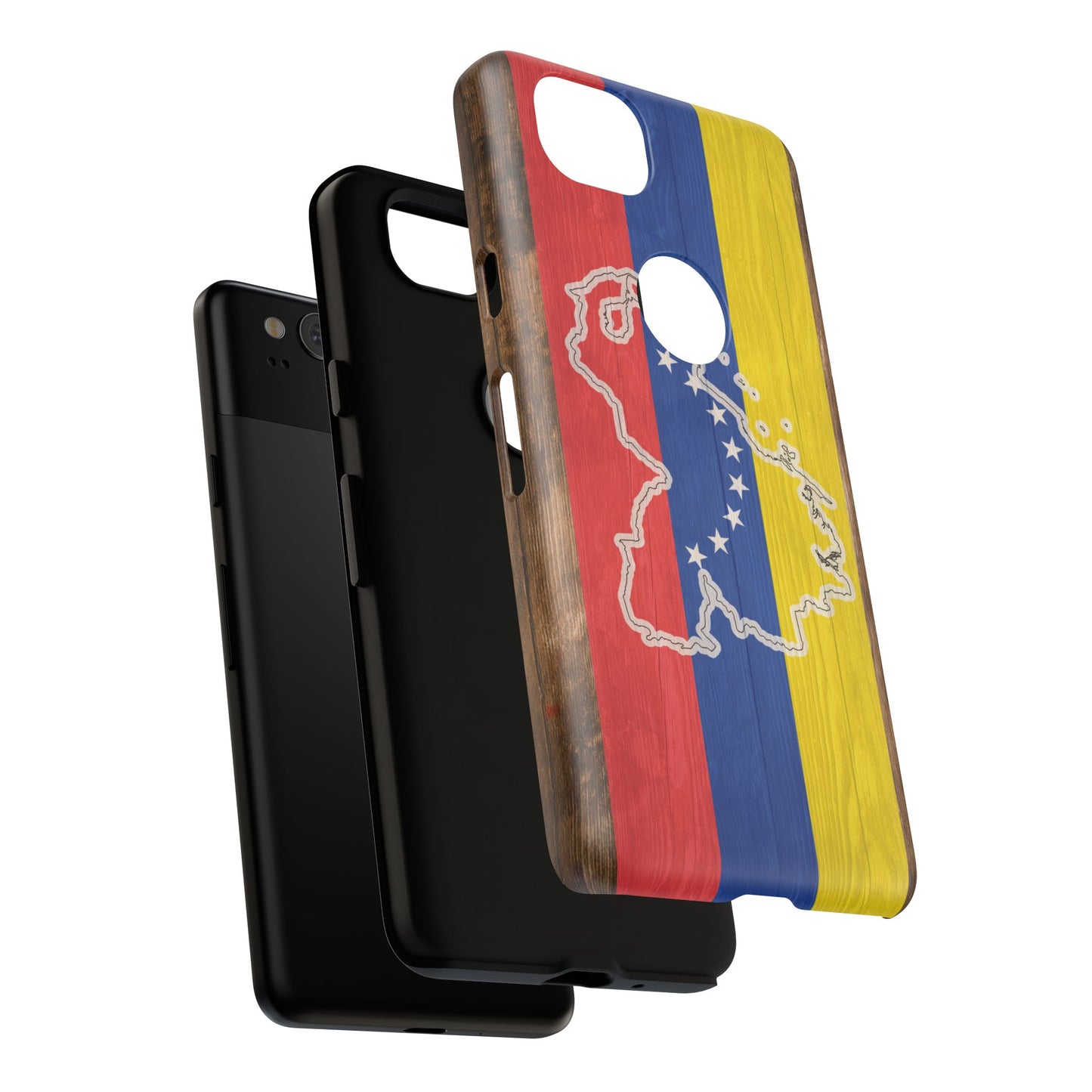Venezuela Flag Phone Map Case Protective Tough Cover Flag of Venezuela Samsung Venezuelan Pride Hard Plastic Back Venezuela Map Cover