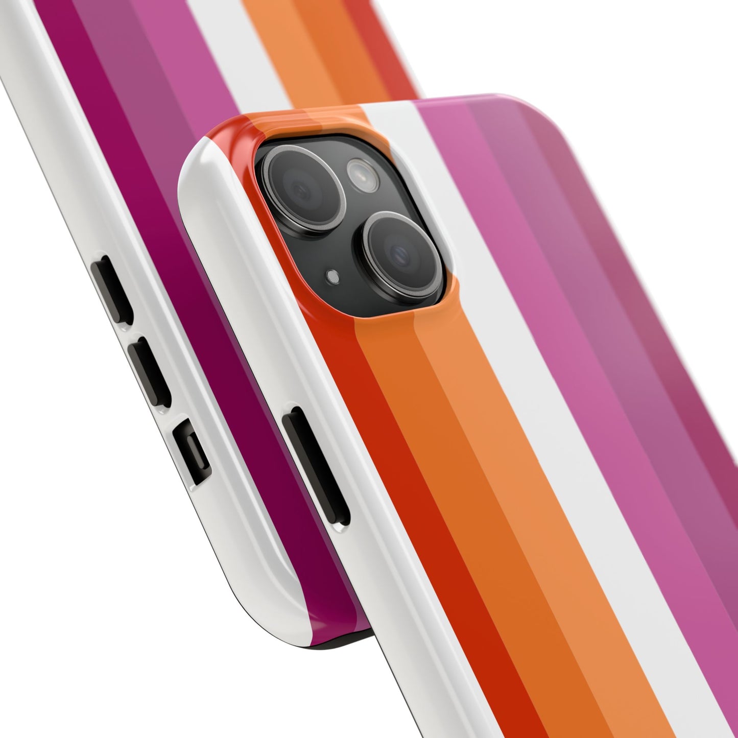 Lesbian Flag tough Impact-Resistant Phone Case