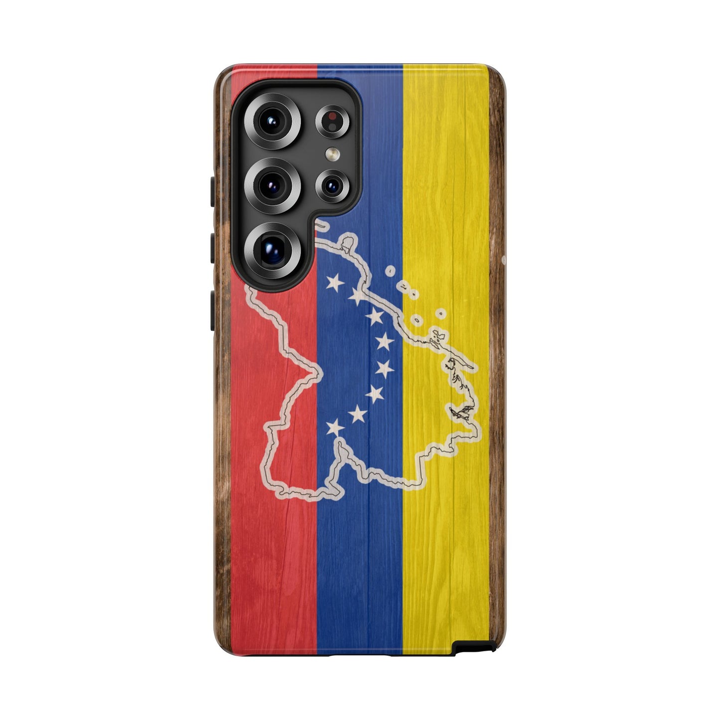 Venezuela Flag Phone Map Case Protective Tough Cover Flag of Venezuela Samsung Venezuelan Pride Hard Plastic Back Venezuela Map Cover