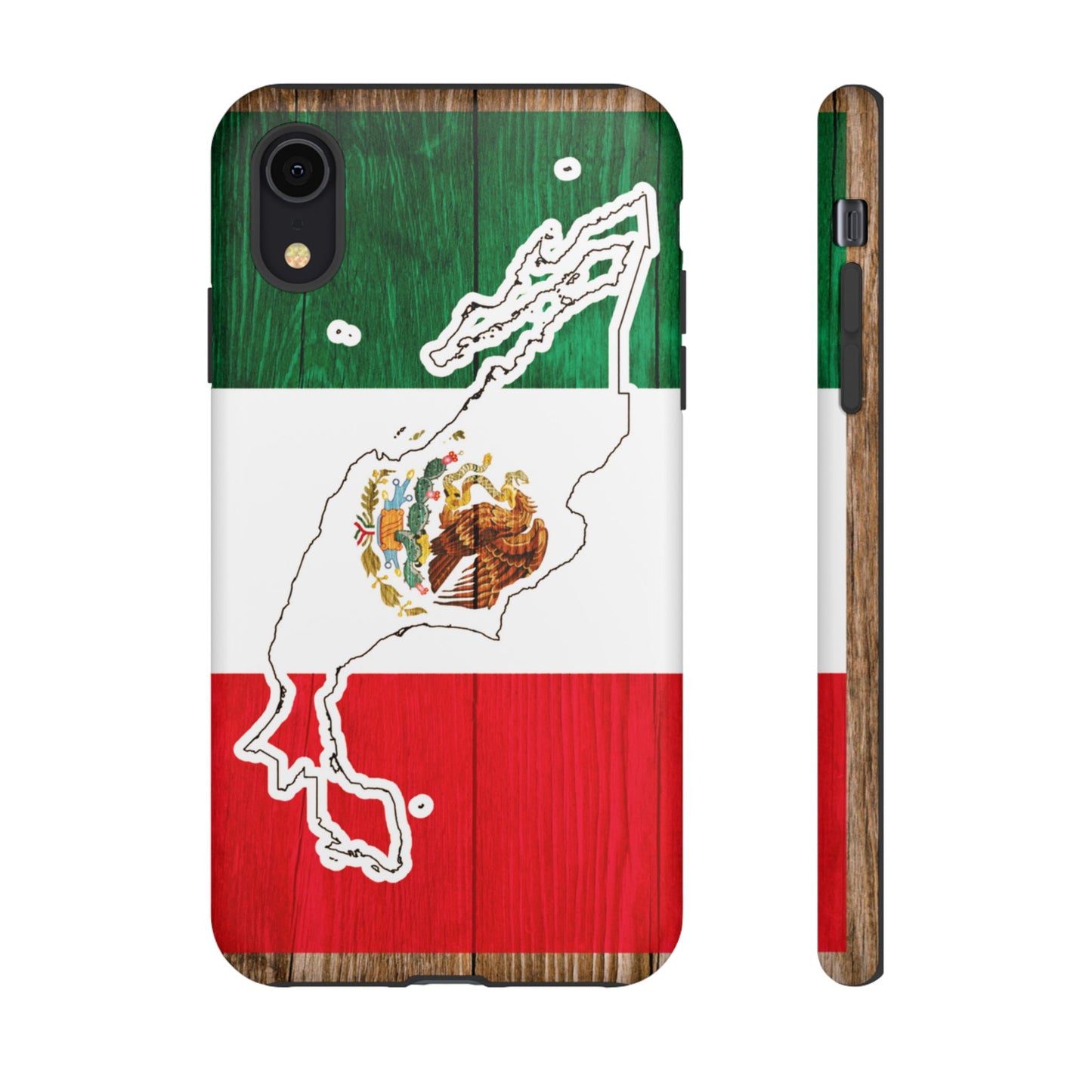 Phone Case, Mexican Flag Tough Case, Patriotic Mexico Phone Cover, Rugged Phone Protector, National Flag Phone Sleeve, Cinco de Mayo Gift