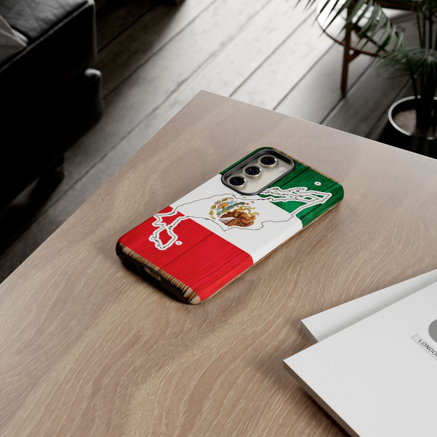 Phone Case, Mexican Flag Tough Case, Patriotic Mexico Phone Cover, Rugged Phone Protector, National Flag Phone Sleeve, Cinco de Mayo Gift