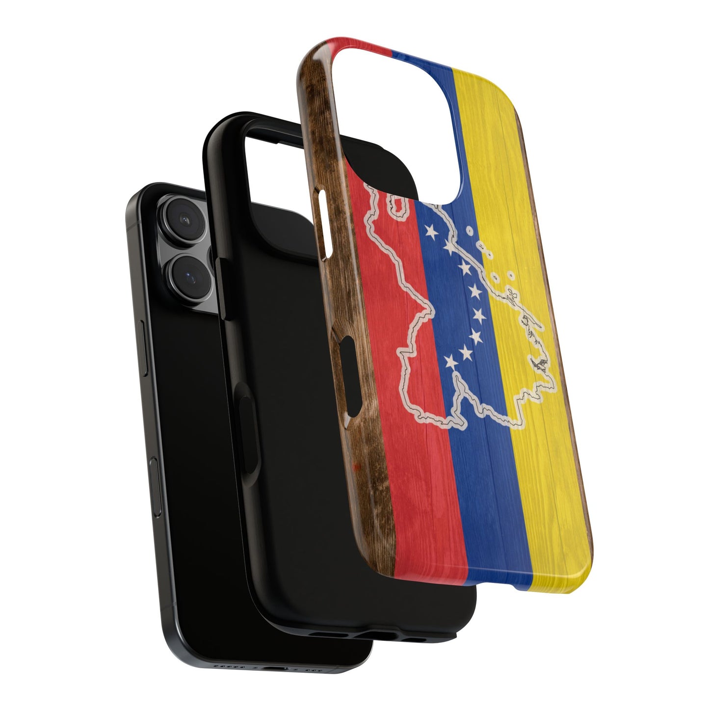Venezuela Flag Phone Map Case Protective Tough Cover Flag of Venezuela Samsung Venezuelan Pride Hard Plastic Back Venezuela Map Cover