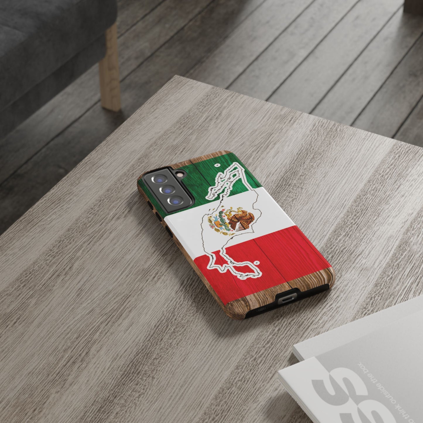 Phone Case, Mexican Flag Tough Case, Patriotic Mexico Phone Cover, Rugged Phone Protector, National Flag Phone Sleeve, Cinco de Mayo Gift