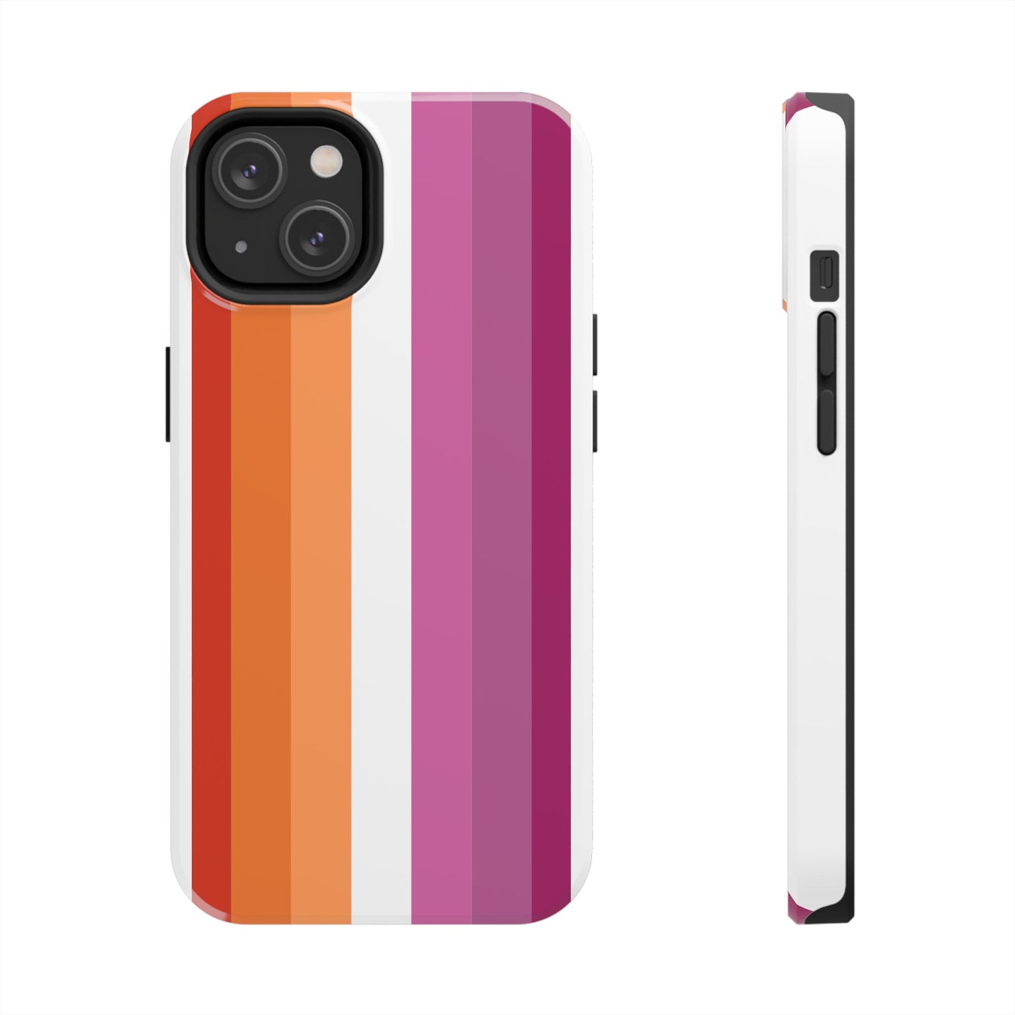Lesbian Flag tough Impact-Resistant Phone Case