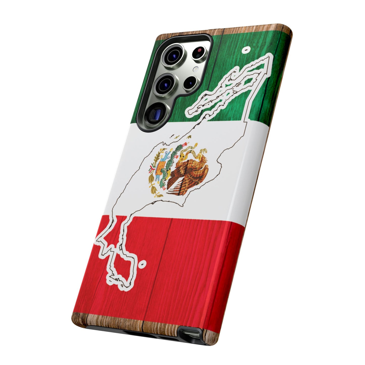 Phone Case, Mexican Flag Tough Case, Patriotic Mexico Phone Cover, Rugged Phone Protector, National Flag Phone Sleeve, Cinco de Mayo Gift