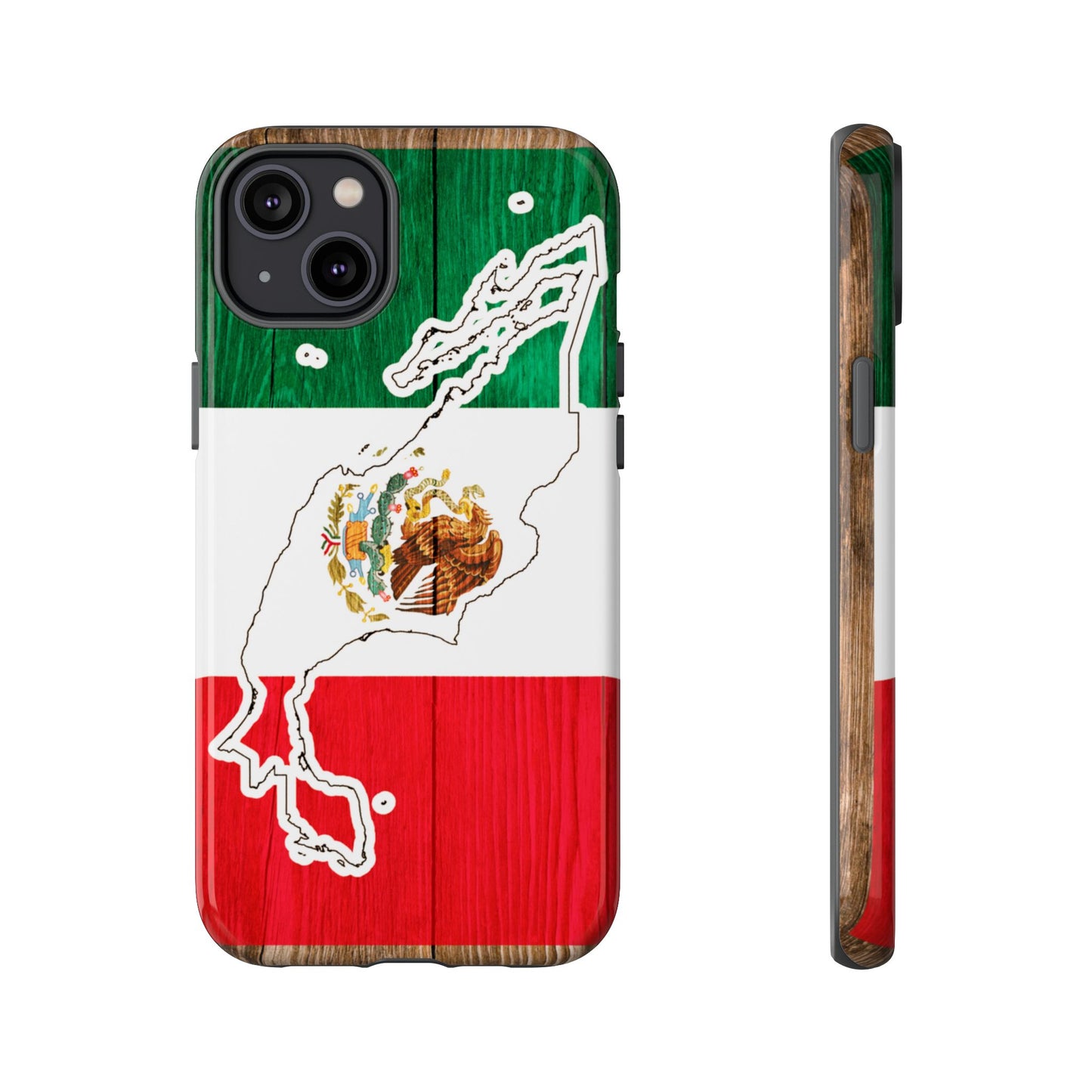 Phone Case, Mexican Flag Tough Case, Patriotic Mexico Phone Cover, Rugged Phone Protector, National Flag Phone Sleeve, Cinco de Mayo Gift