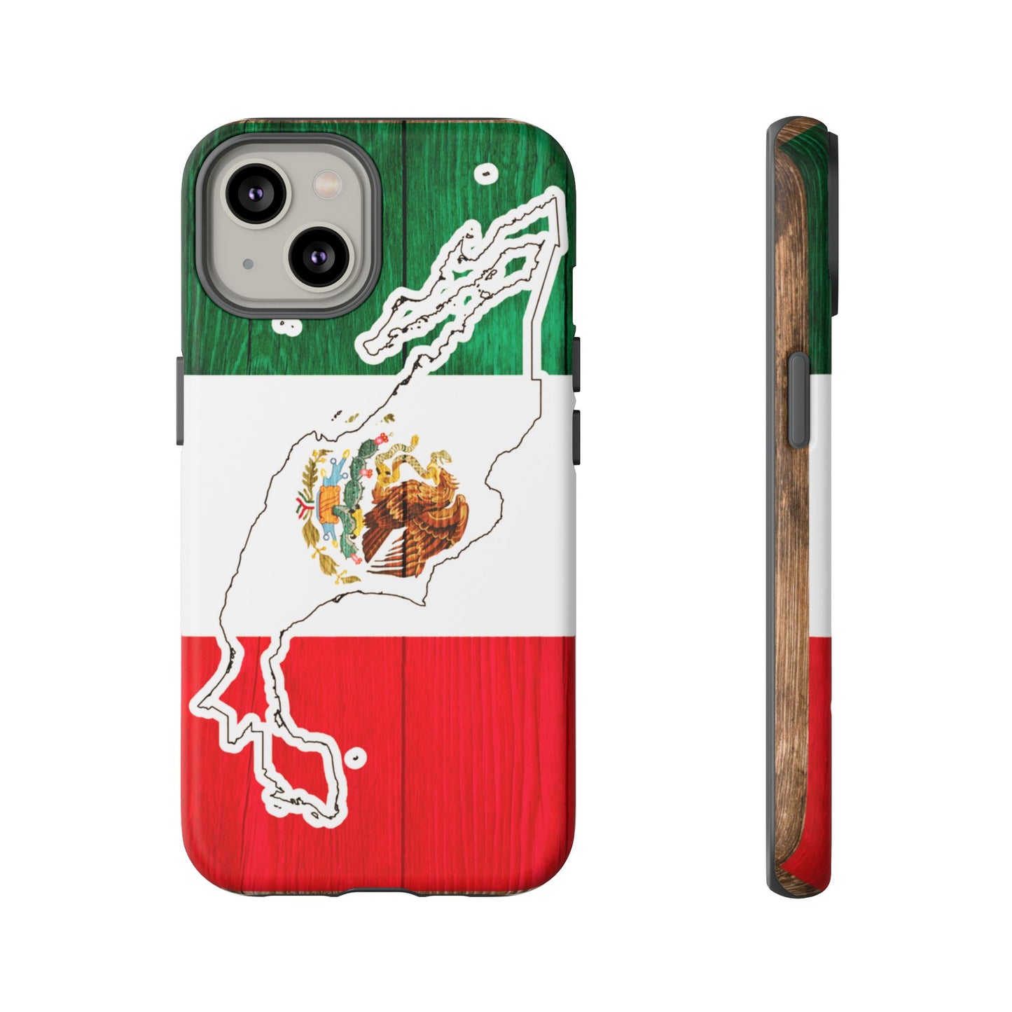 Phone Case, Mexican Flag Tough Case, Patriotic Mexico Phone Cover, Rugged Phone Protector, National Flag Phone Sleeve, Cinco de Mayo Gift