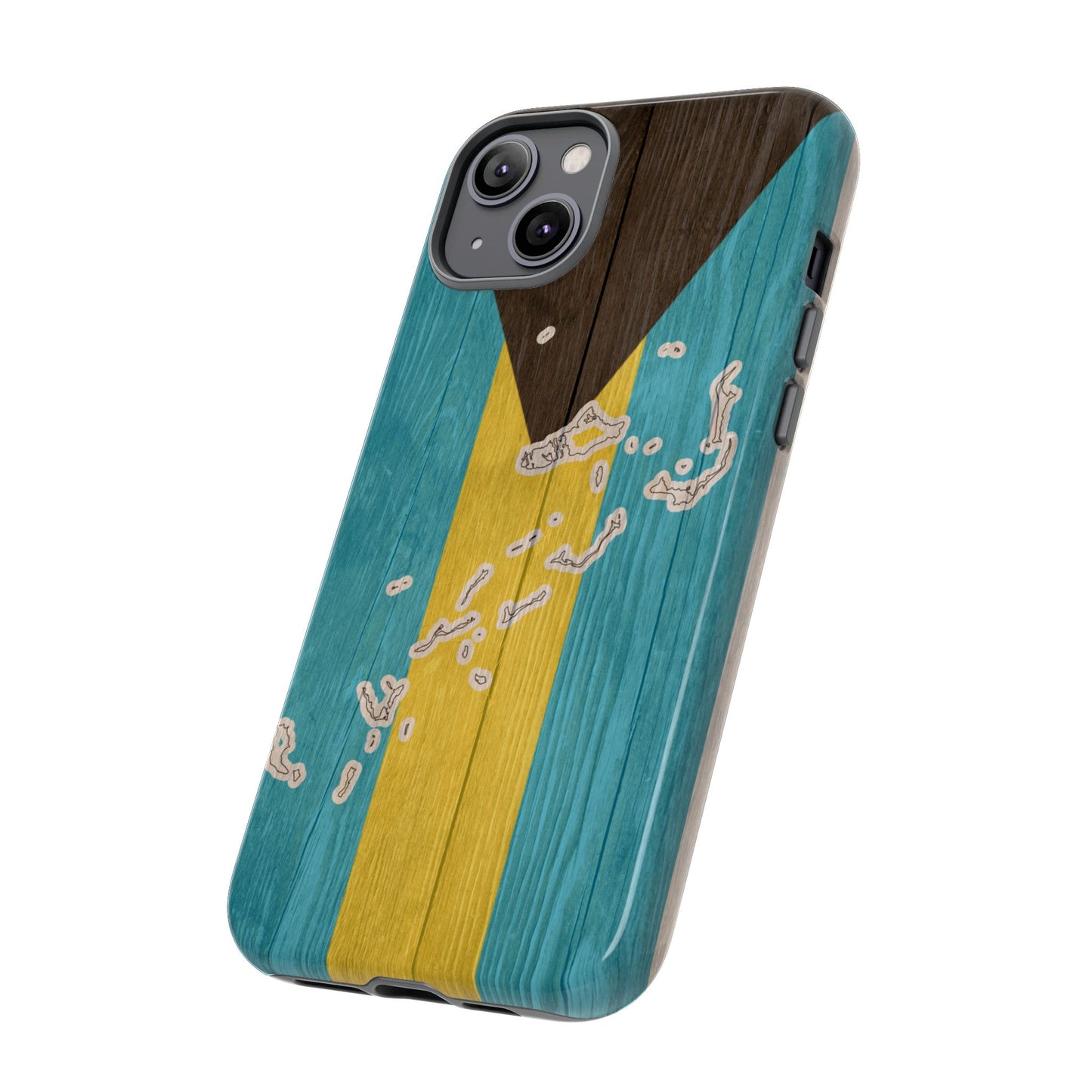 Bahamas Flag Phone Map Case Protective Tough Cover Flag of Bahamas Samsung Bahamian Pride Hard Plastic Back Bahamas Flag Cover